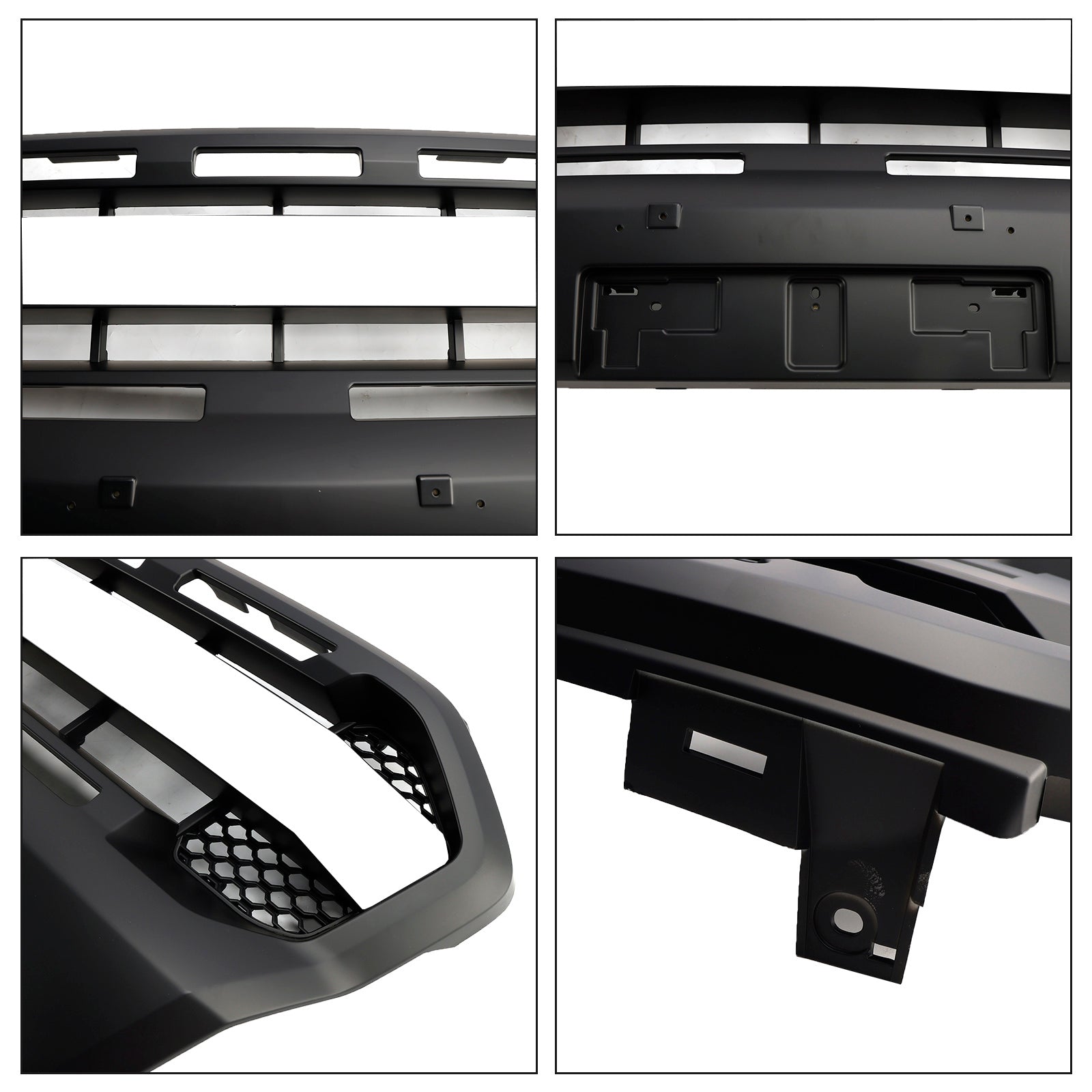 Ford Ranger 2019-2023 T8 Matt Black Ranger Raptor Style Front Bumper Grille