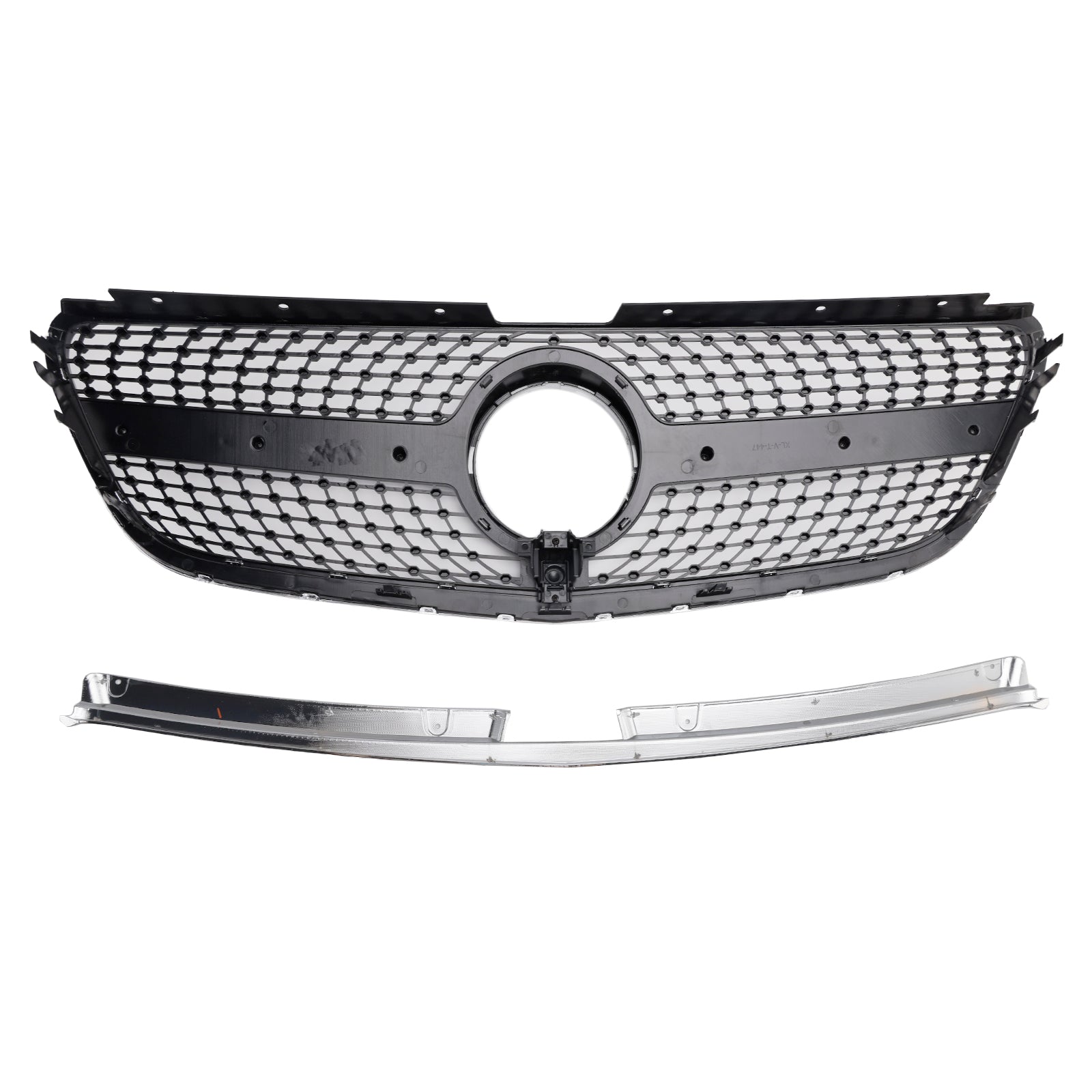Mercedes Vito W447 2015-2019 GT Stlye Diamond Front Bumper Grill Grille