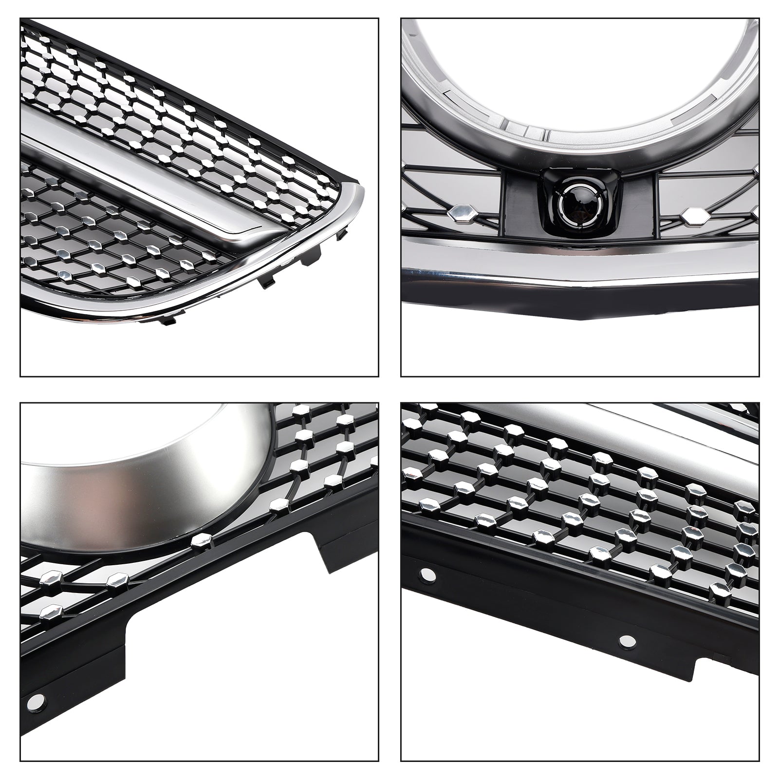 Mercedes Vito W447 2015-2019 GT Stlye Diamond Front Bumper Grill Grille