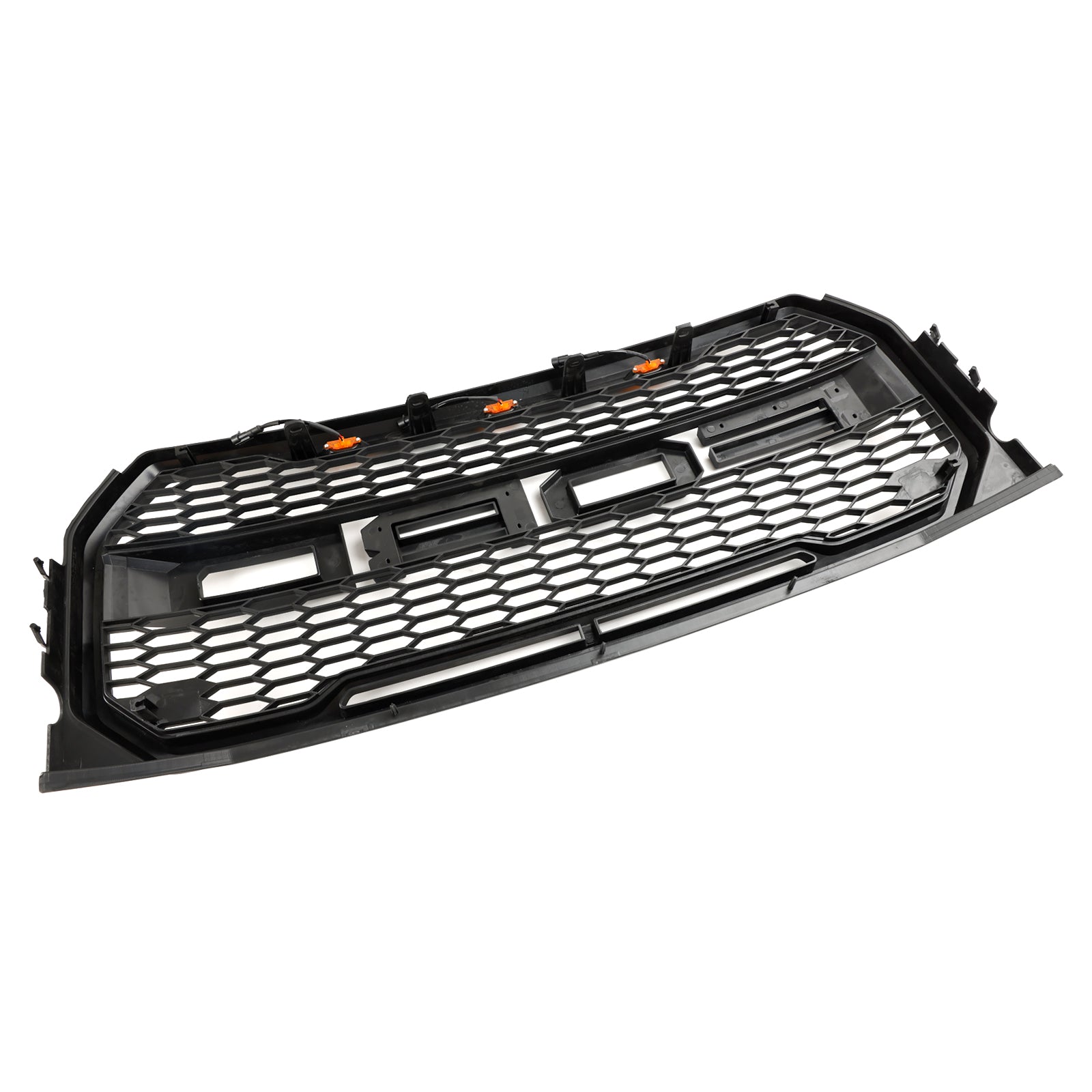2015-2017 Ford F150 Raptor Style W/ LED Replacement Front Bumper Grill Grille