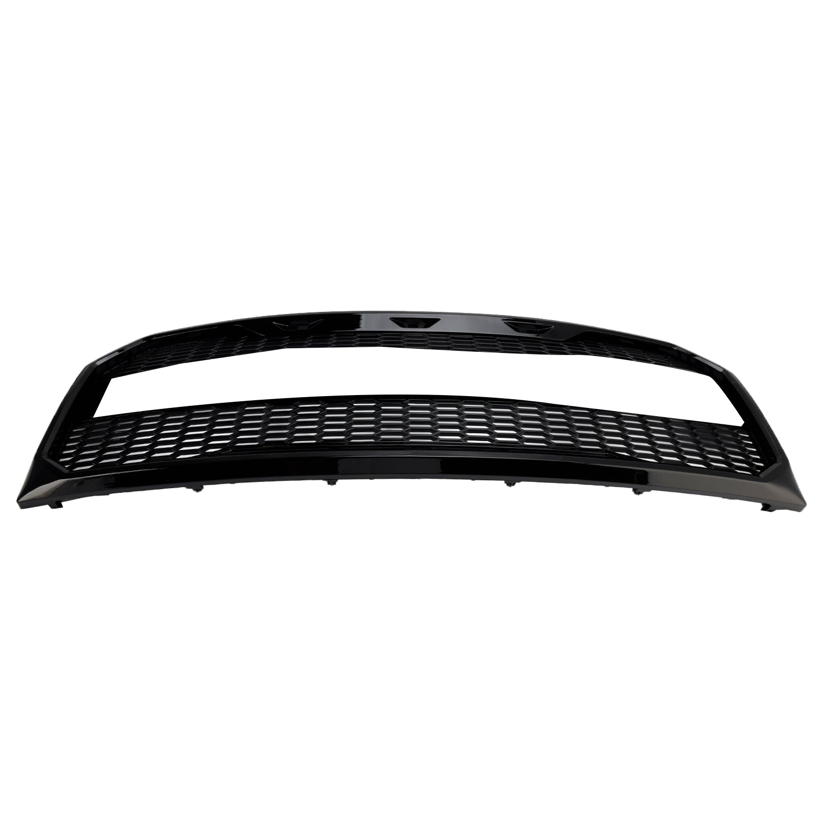 Gloss Black Raptor Style Front Bumper Grille Grill Fit Ford F150 2009-2014