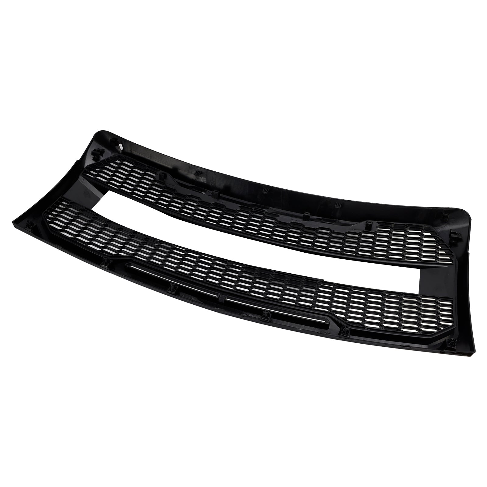 Gloss Black Raptor Style Front Bumper Grille Grill Fit Ford F150 2009-2014