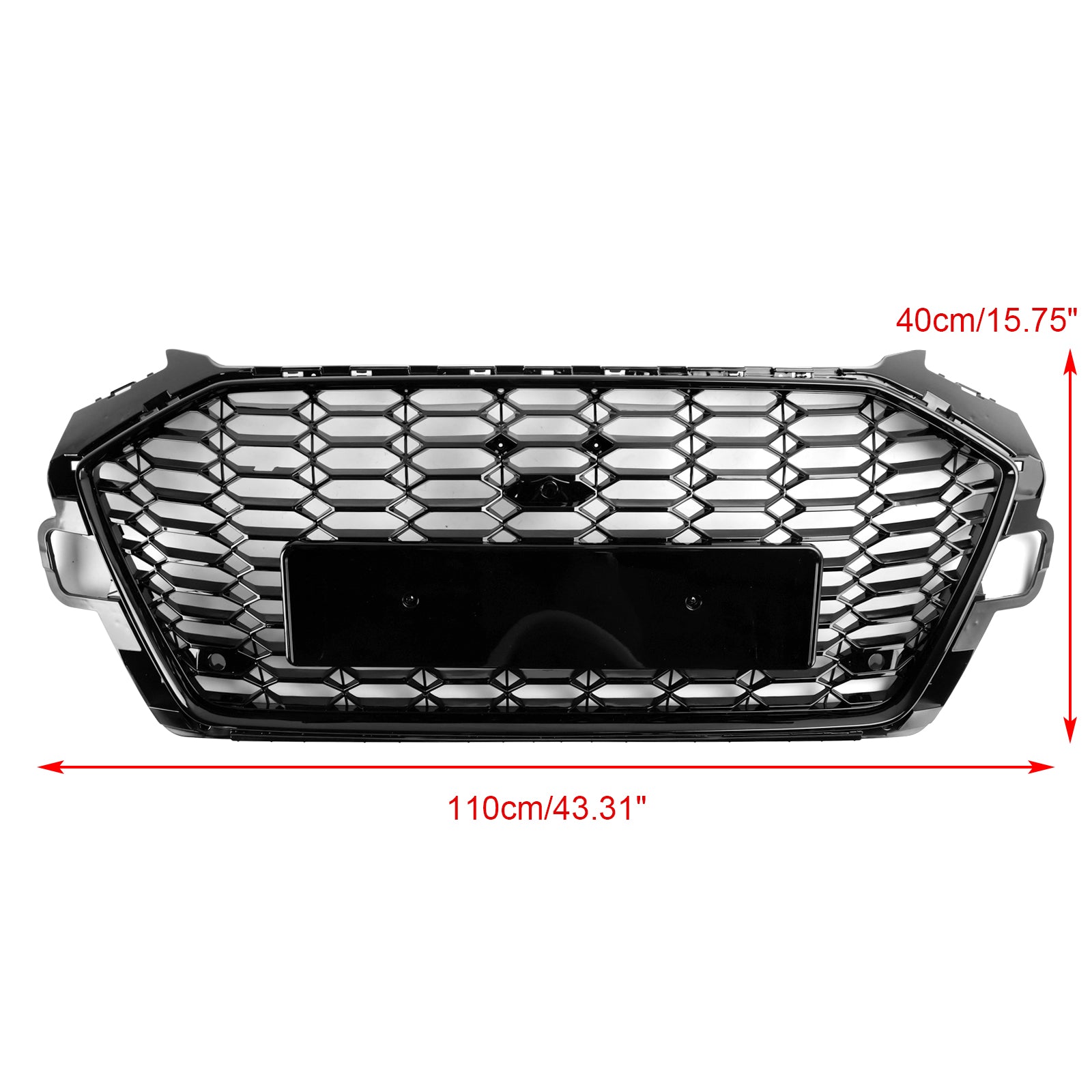 Audi A4 S4 B9.5 2020-2022 RS4 Style Front Bumper Grill Grille 8W0853651D