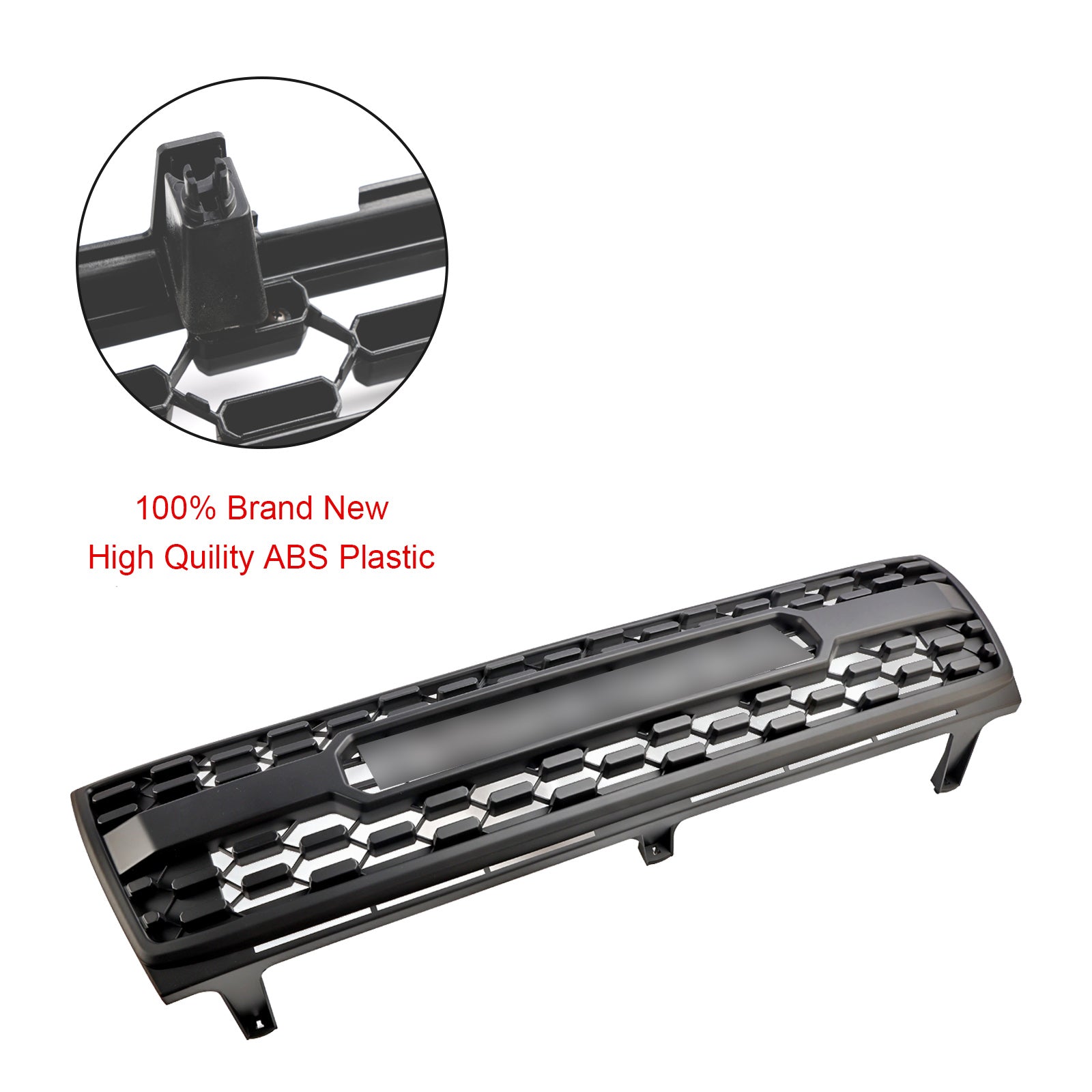 1997-2000 Toyota Tacoma TRD PRO Honeycomb Front Bumper Grill Grille With LED light