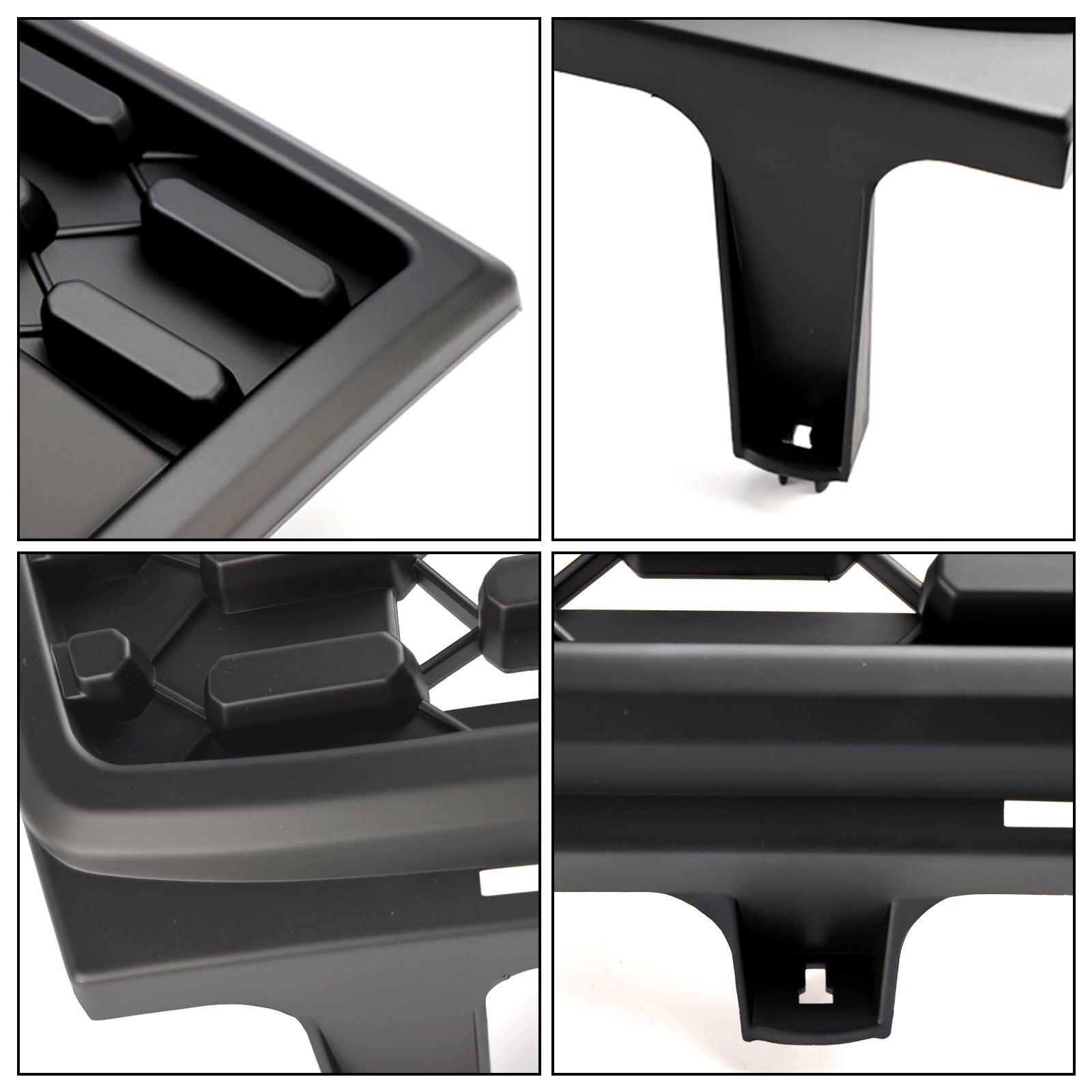 1997-2000 Toyota Tacoma Base Xtracab SR5 Xtracab PreRunner Xtracab TRD PRO Honeycomb Front Bumper Grill Grille With LED light