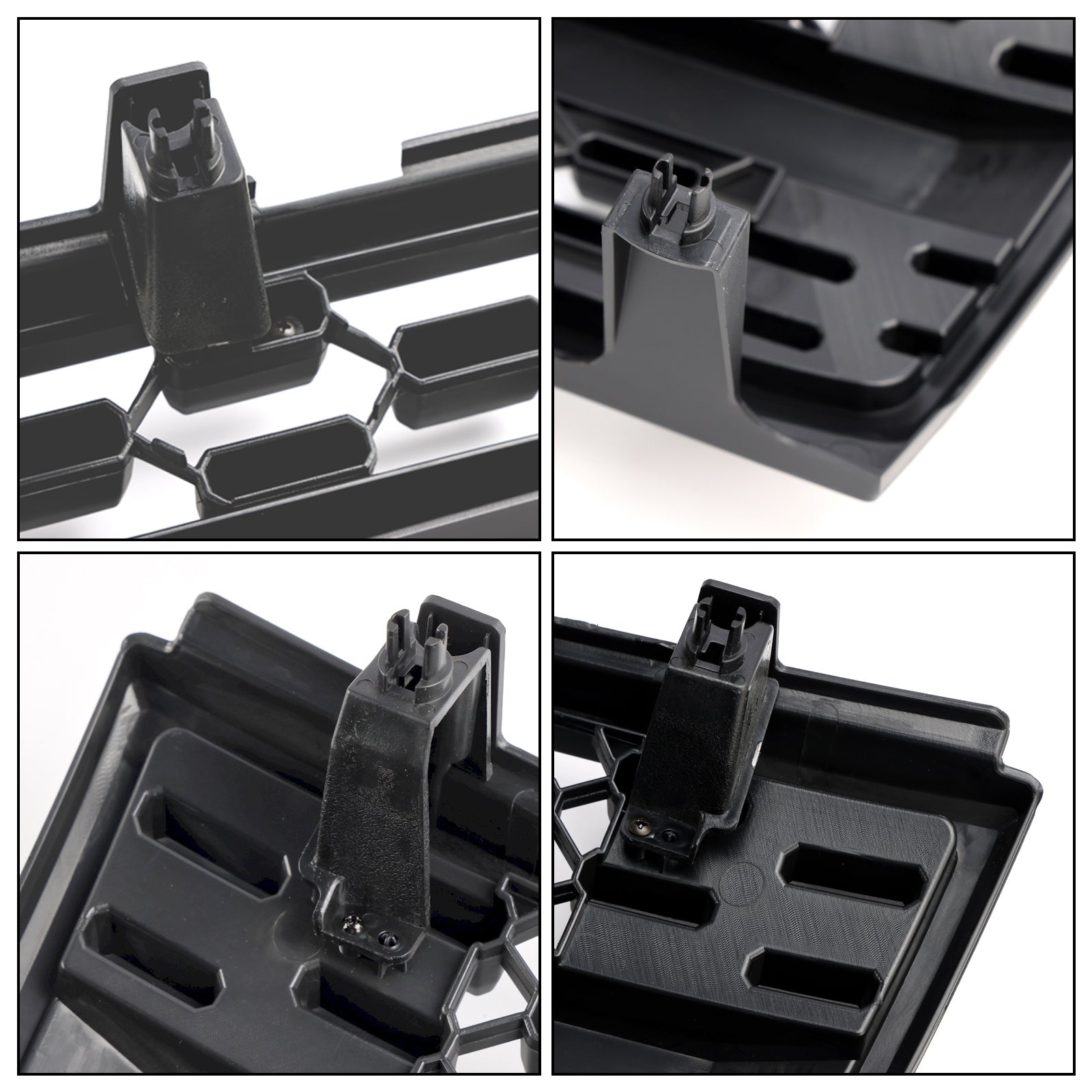 1997-2000 Toyota Tacoma TRD PRO Honeycomb Front Bumper Grill Grille With LED light