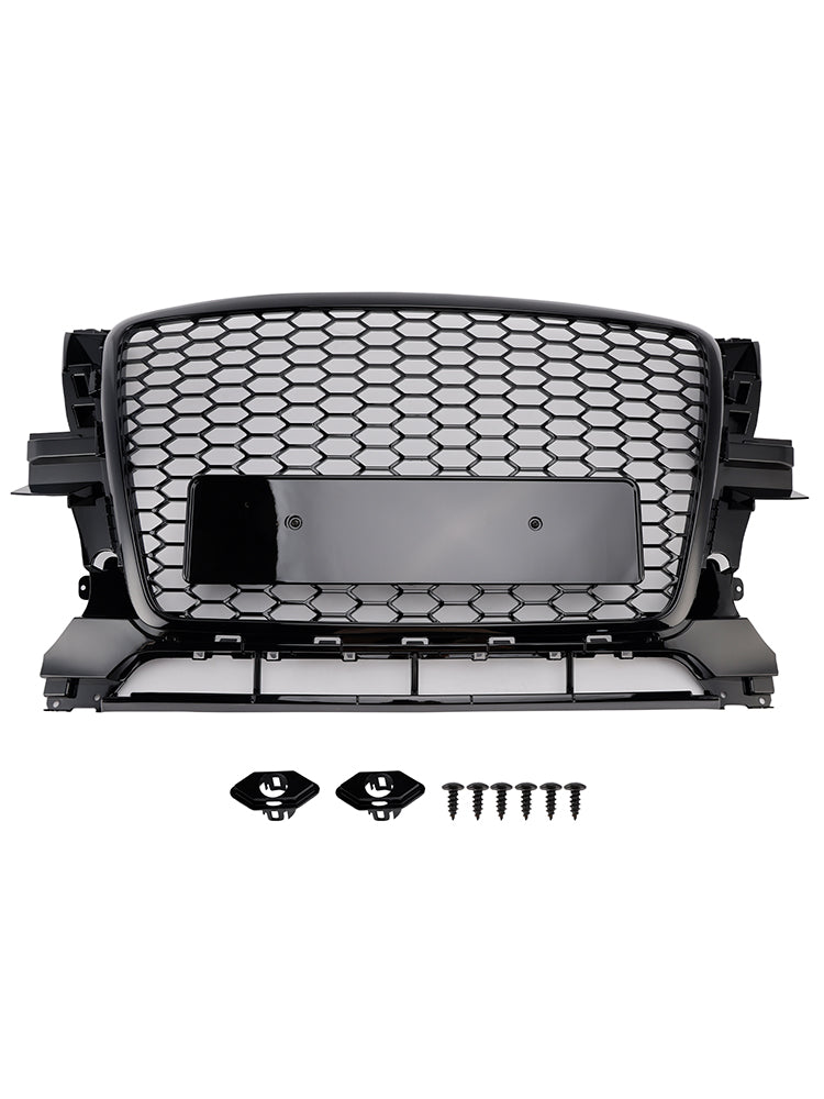 2009-2012 Audi Q5 Chrome/Black Front Bumper Grill Grille 8R0853651B