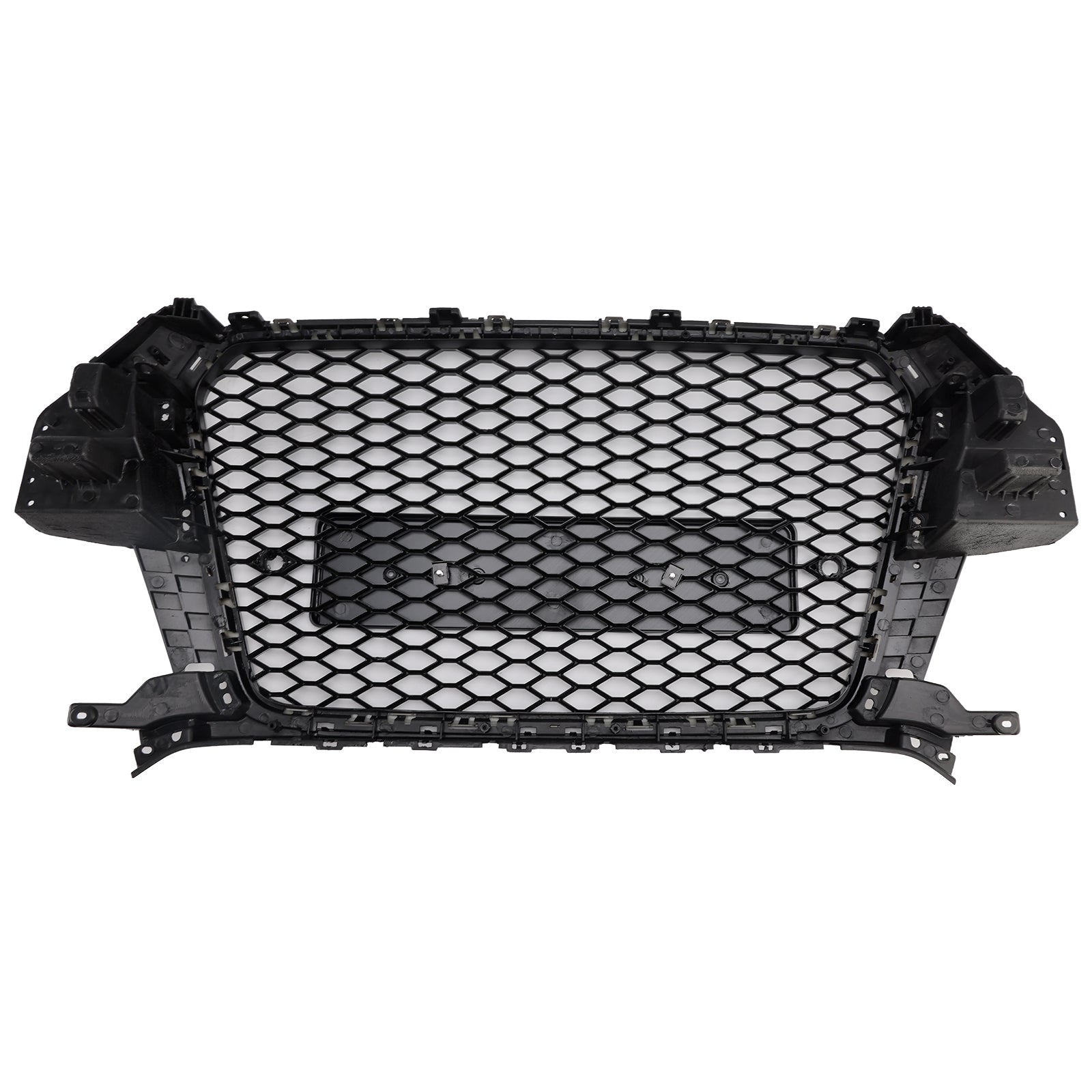 2011-2015 Audi Q3 S-Line RSQ3 Style Front Honeycomb Mesh Grille Gloss Black