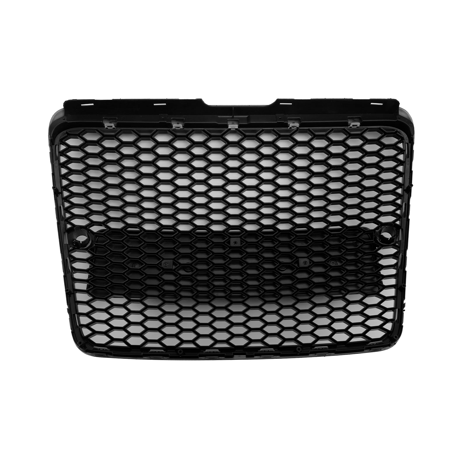 2004-2008.10 Audi A6 C6 Pre-Facelift Black Front Honeycomb Bumper Grill Grille