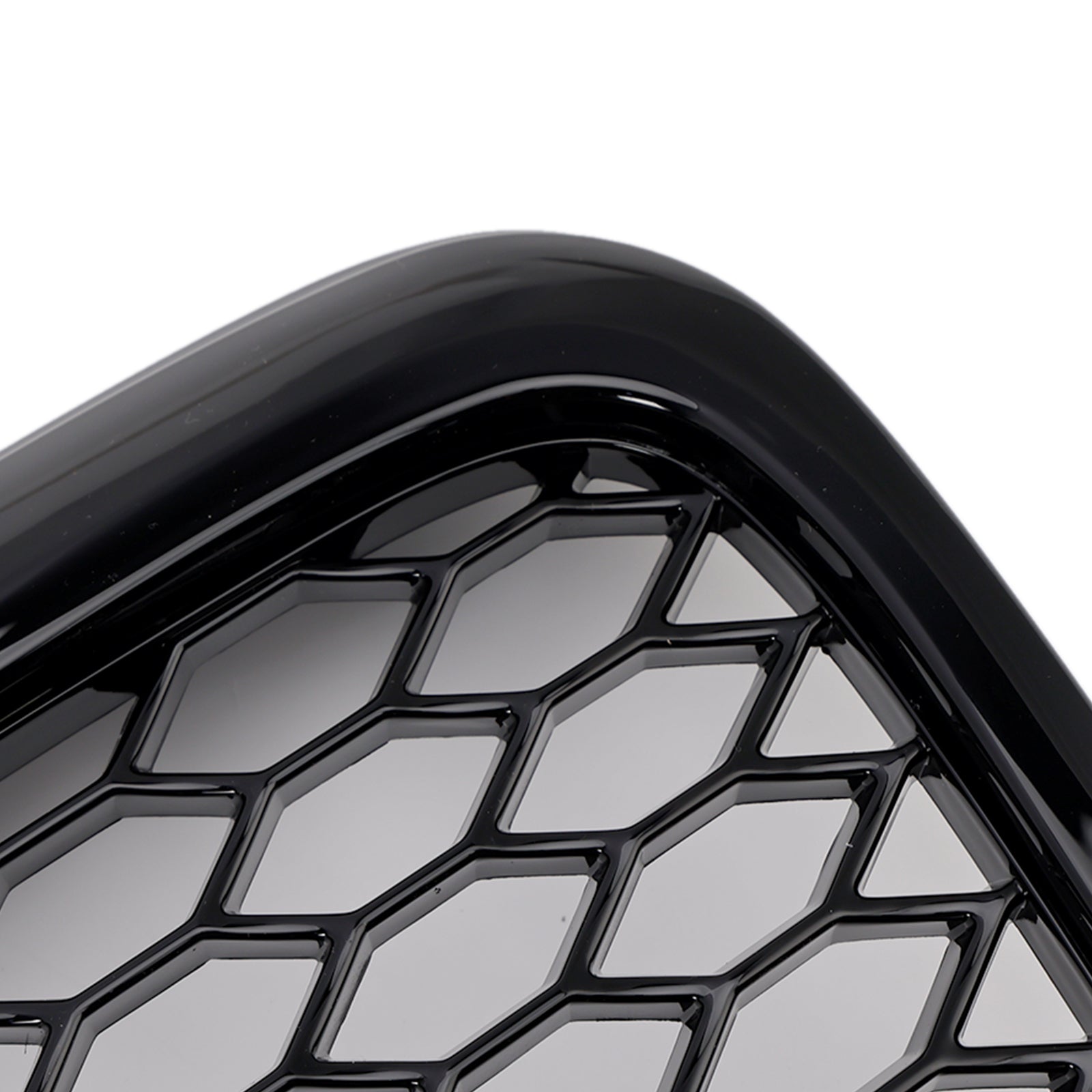 2004-2008.10 Audi A6 C6 Pre-Facelift Black Front Honeycomb Bumper Grill Grille