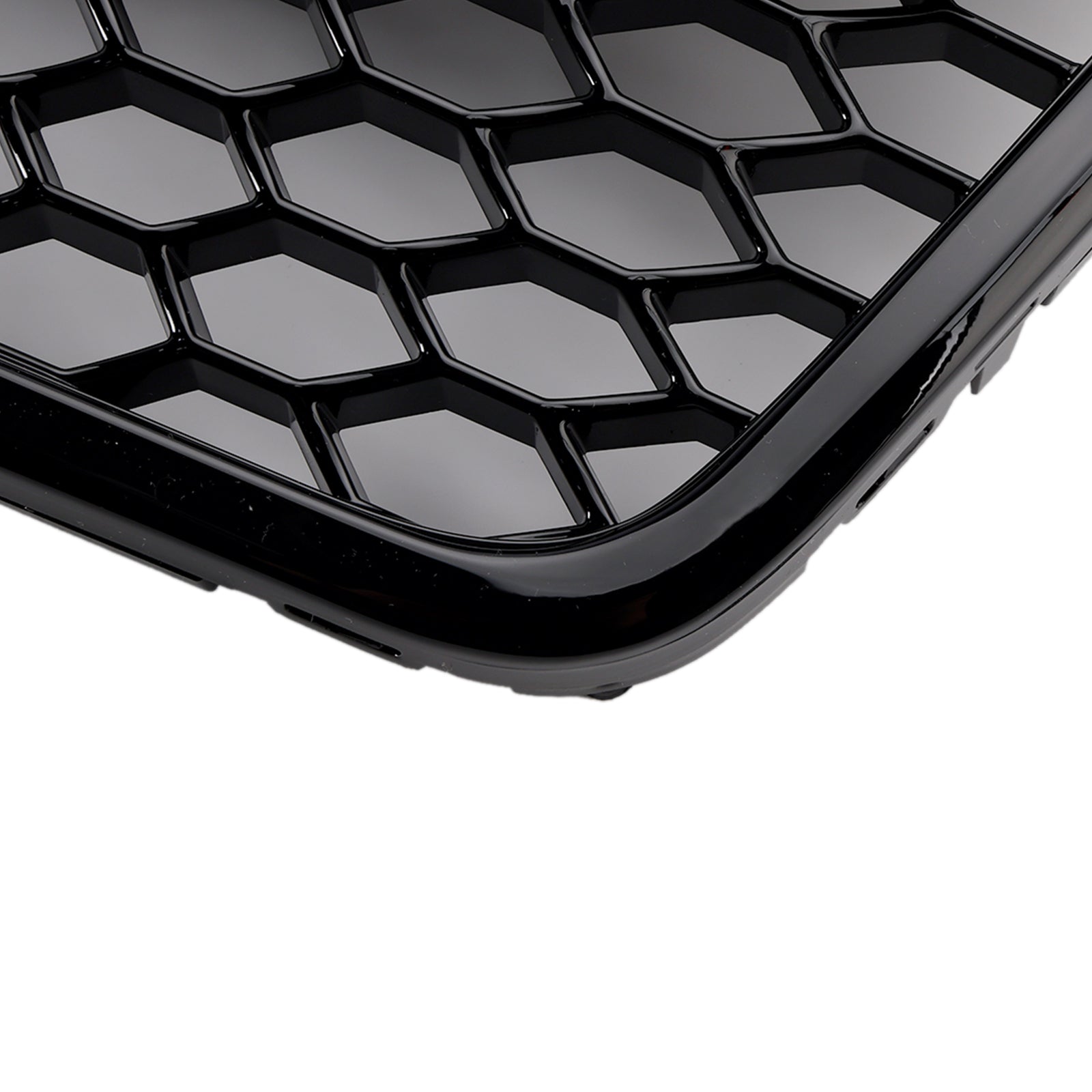 2004-2008.10 Audi A6 C6 Pre-Facelift Black Front Honeycomb Bumper Grill Grille