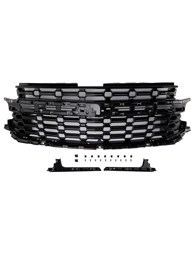 Fit 21-23 Chevrolet Suburban Tahoe Front Lower Bumper Grille Trim Fit 21-23 Chevrolet Suburban Tahoe Front Lower Bumper Grille Trim