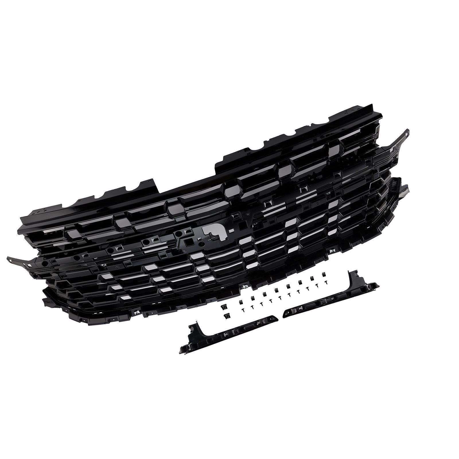 Z71-Look Front Bumper Grille Fit Chevrolet Tahoe/Suburban 2021-2024 Black