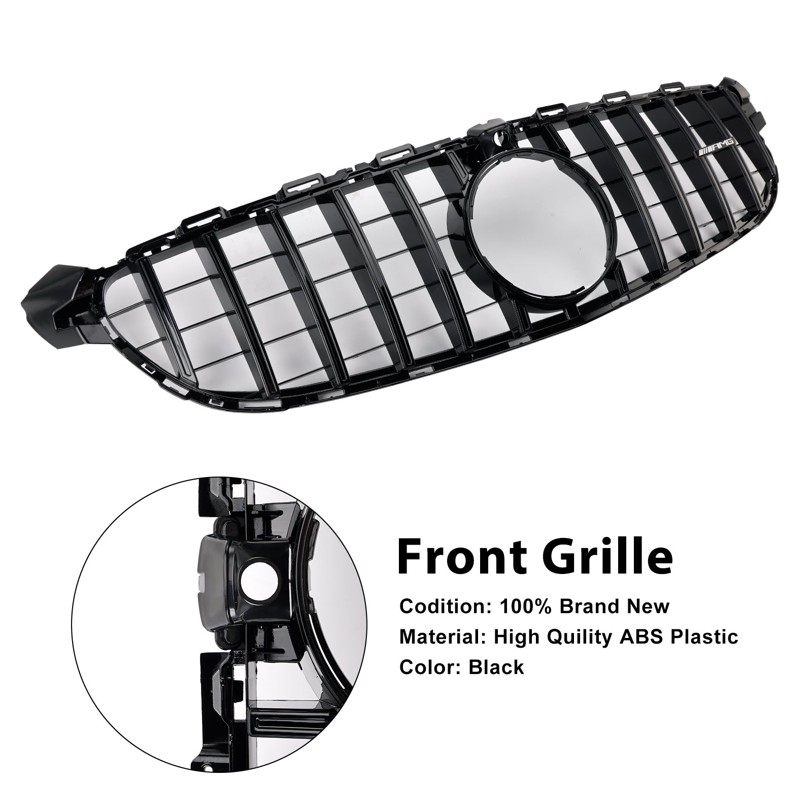 2015-2018 Mercedes Benz W205 C63 Pre-Facelift Front Bumper Grille Grill