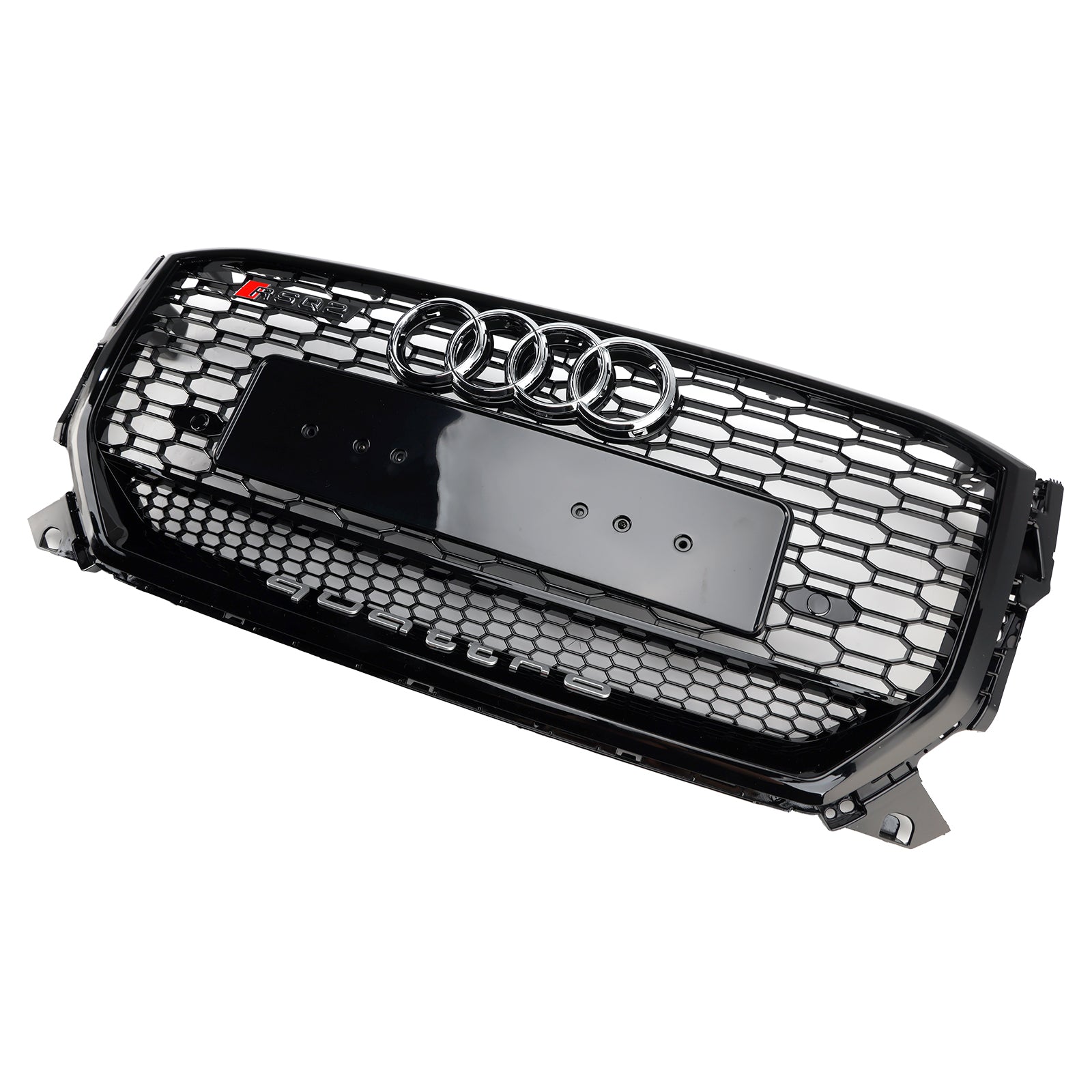2016-2020 Audi Q2 Pre-Facelift Gloss Black Front Honeycomb Grille Grill