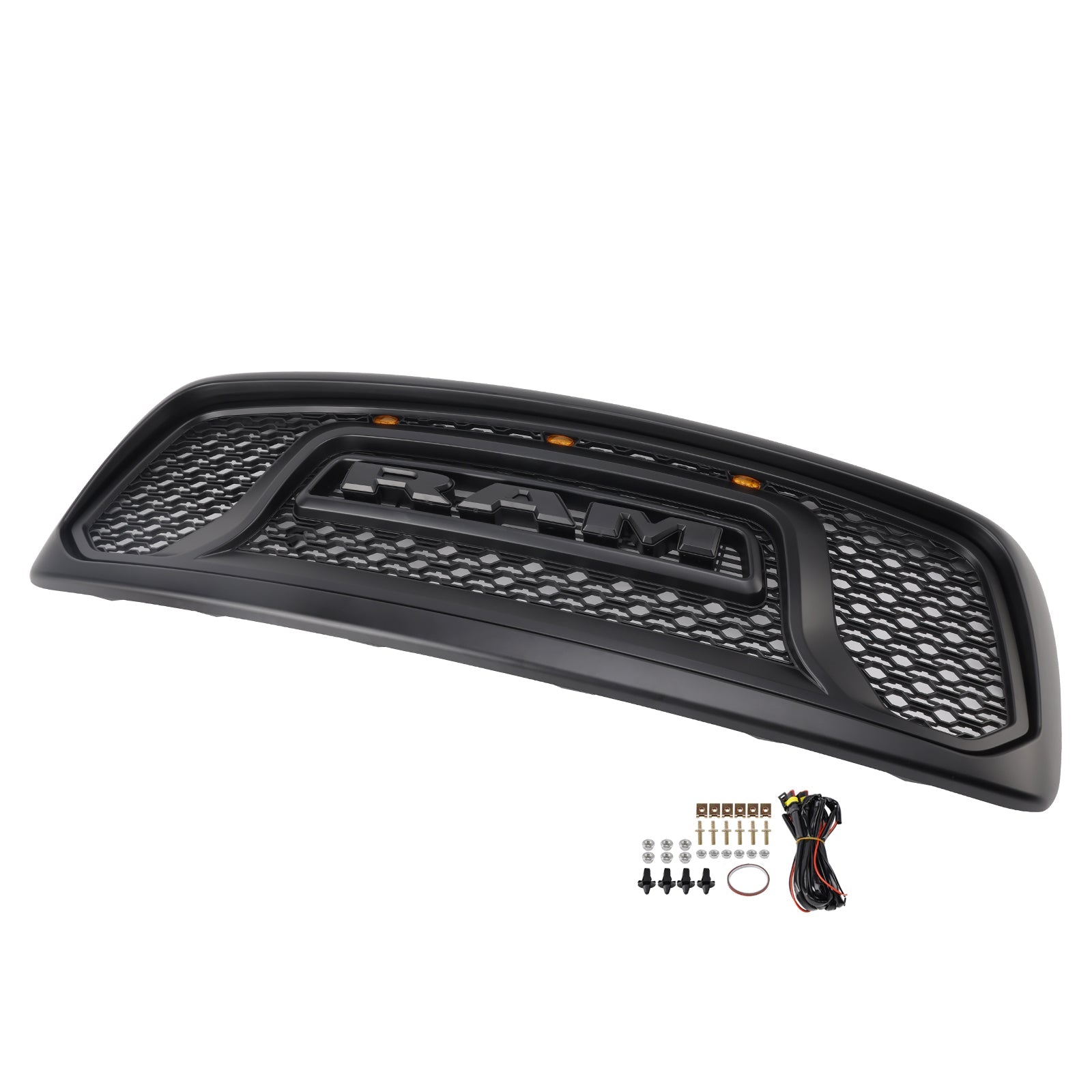 2002-2005 Dodge RAM 1500/2500/3500 Rebel Style Front Bumper Grill Grille