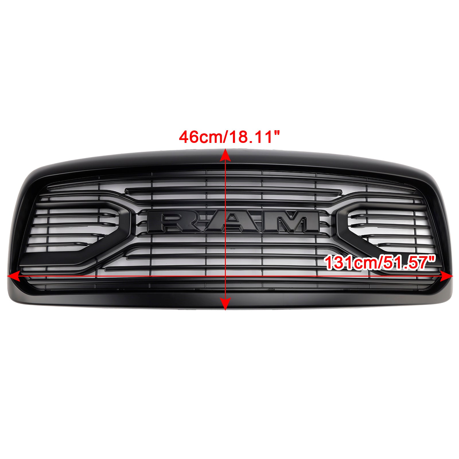 2002-2005 Dodge RAM 1500/2500/3500 Rebel Style Front Bumper Grille Grill
