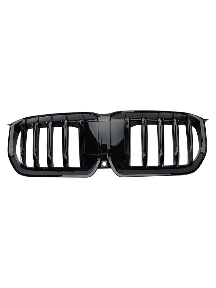 Gloss Black Front Bumper Kidney Grille Grill Fit BMW X1 U11 U12 2023-2024
