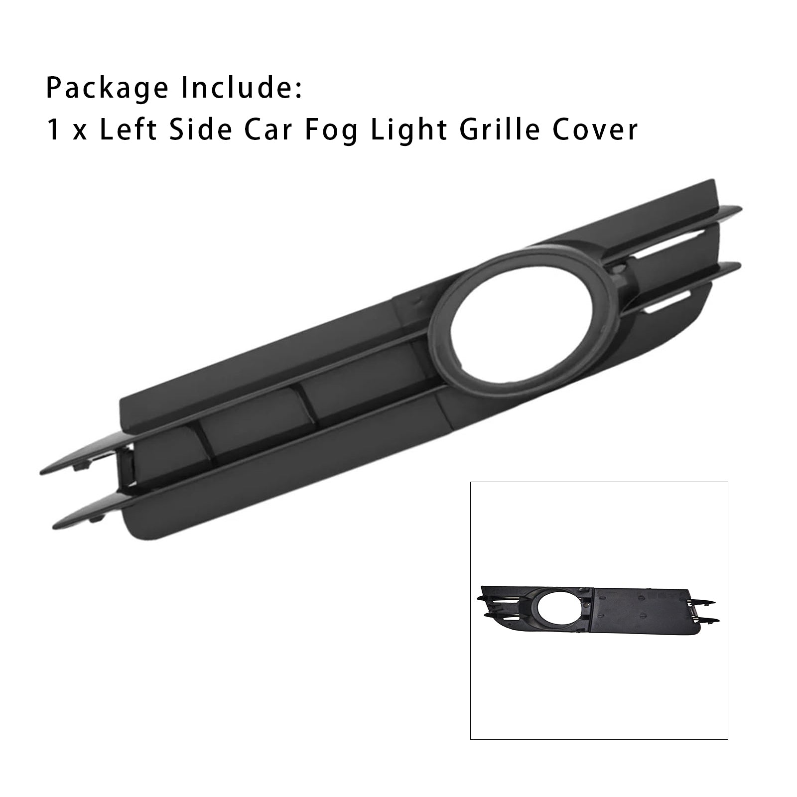 2005-2008 Audi A6 C6 Car Left Side Fog Light Grille Cover 4F0807681A