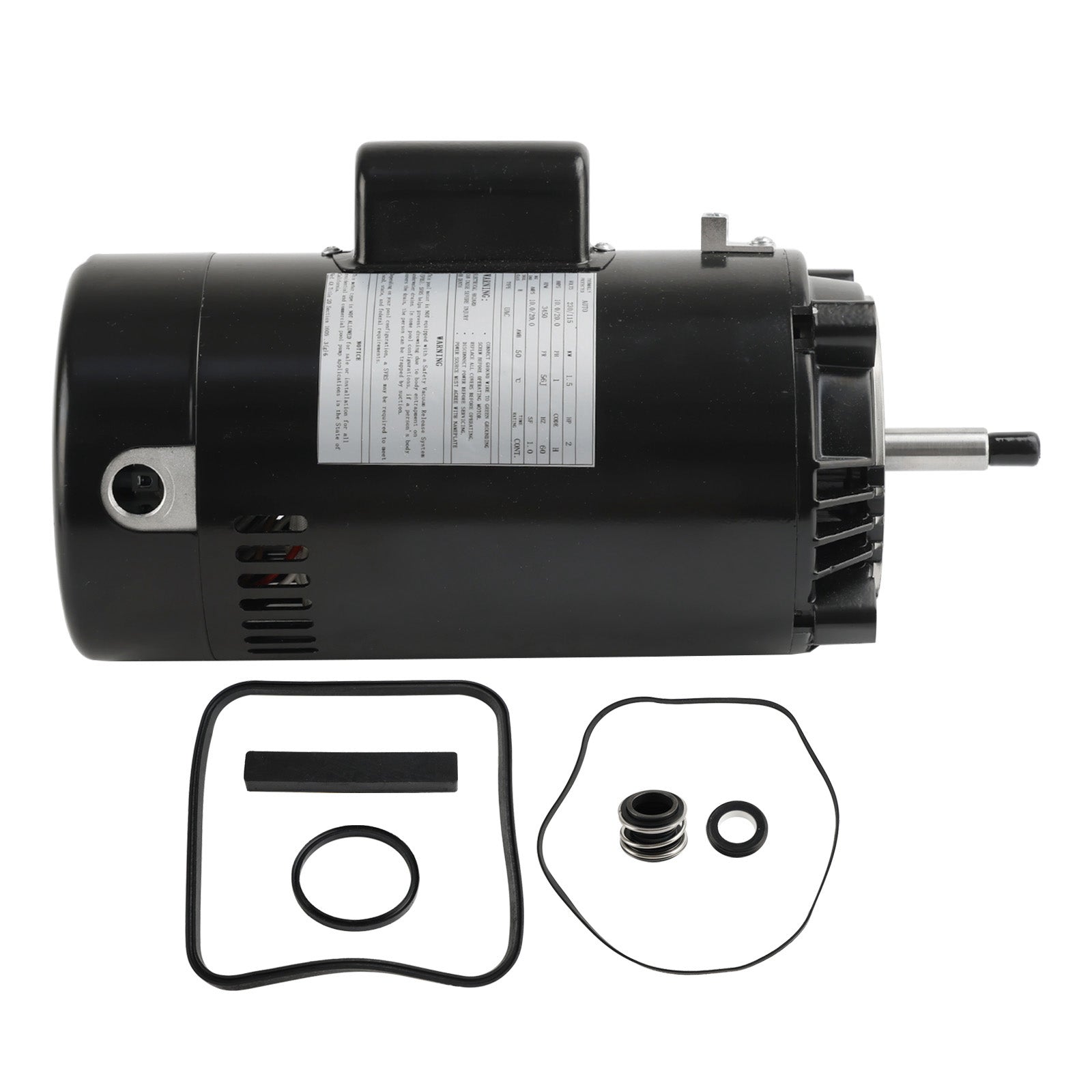 Motor de bomba de piscina SP2615X20 UST1202 para Hayward Super Pump 2 HP con GO-KIT-3