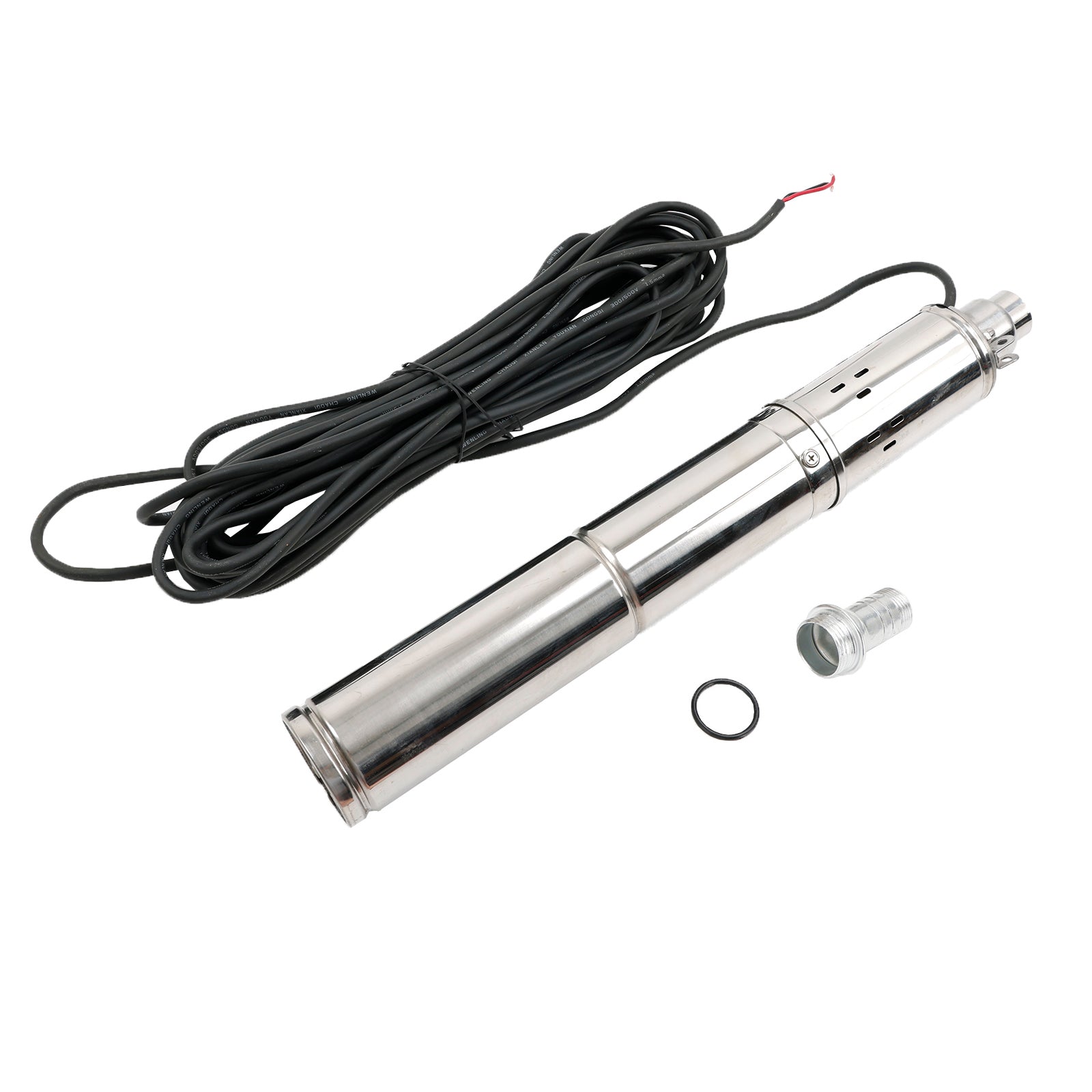 3" 24V 350W MPPT Screw Solar Bore Pump Submersible Deep Well Hole Steel