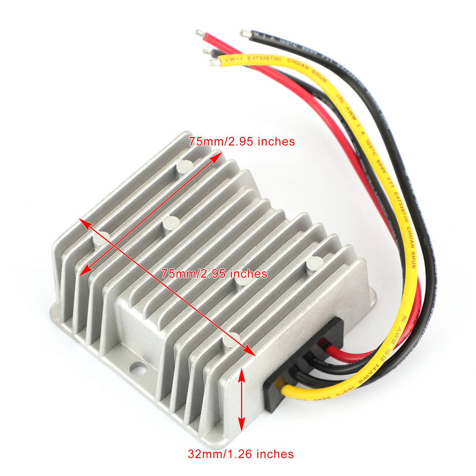 DC/DC Converter Regulator 24V Step Down To 12V 20A 240W Waterproof