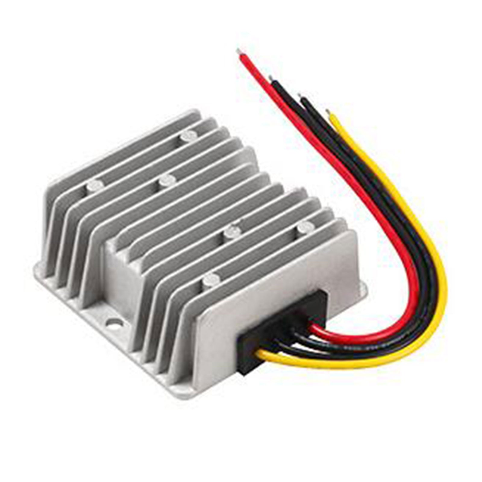 Estabilizador de voltaje CC de 8-40V a 12V 10A, regulador de fuente de alimentación para coche, resistente al agua