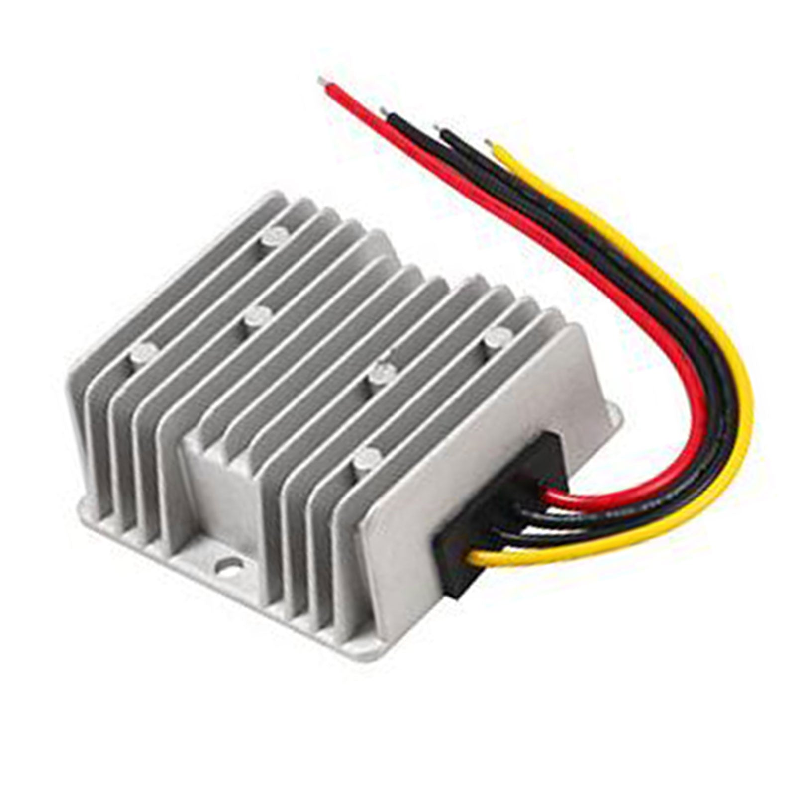 Estabilizador de voltaje CC de 8-40V a 12V 10A, regulador de fuente de alimentación para coche, resistente al agua