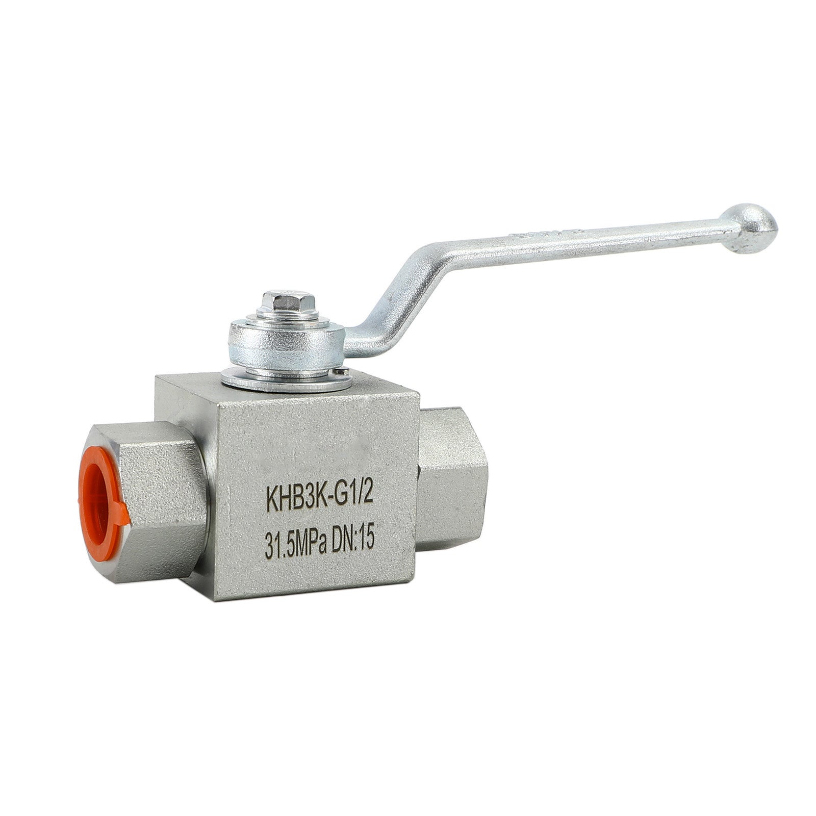 3 Way Hydraulic Ball Valve 1/4"/3/8"/1/2" NPT Female High Pressure Ball Valve