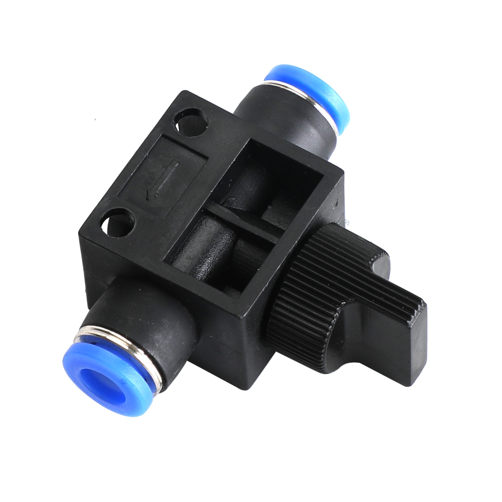 5Pcs HVFF6 T-Shaped 6Mm To 6Mm Tubing Connecter Pneumatic Flow Control Valve