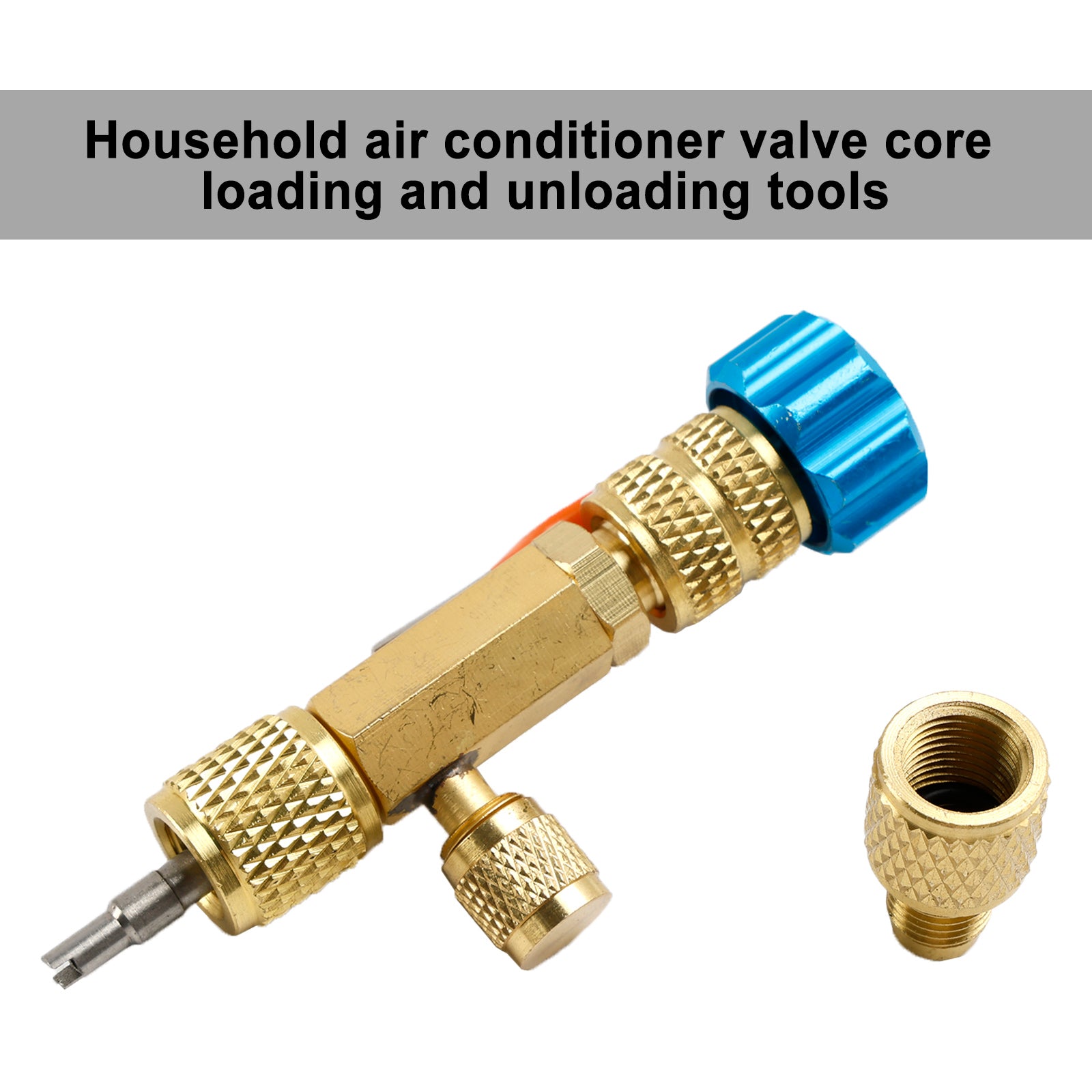 Air Conditioner HVAC R134A R12 Valve Core 1/4" & 5/16" Quick Remover Installer