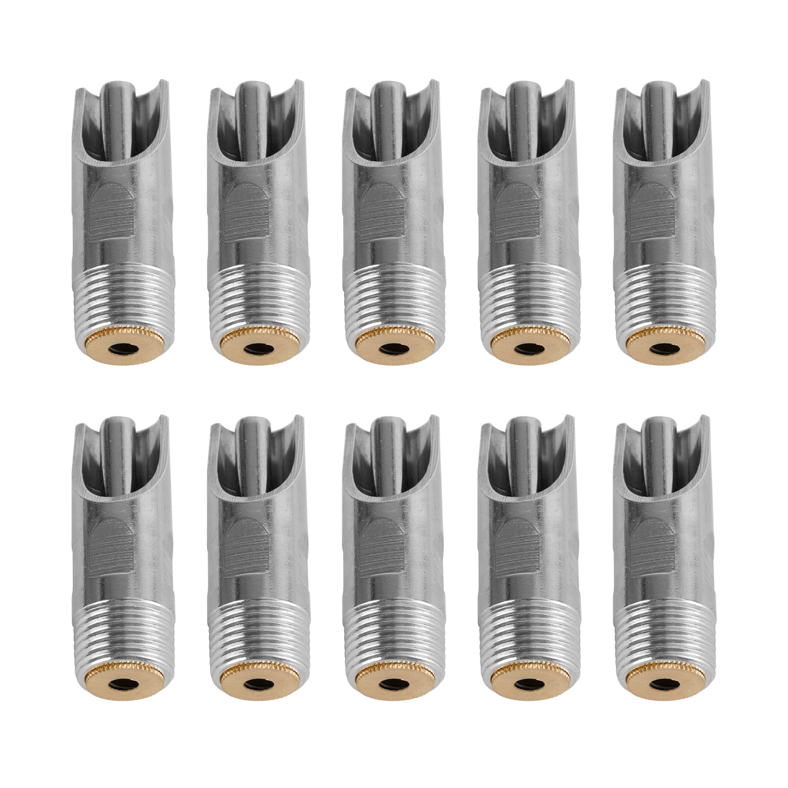 10Pc 1/2" Npt Pig Hog Nipple Drinker Automatic Waterer Feeder Stainless Steel Fedex Express