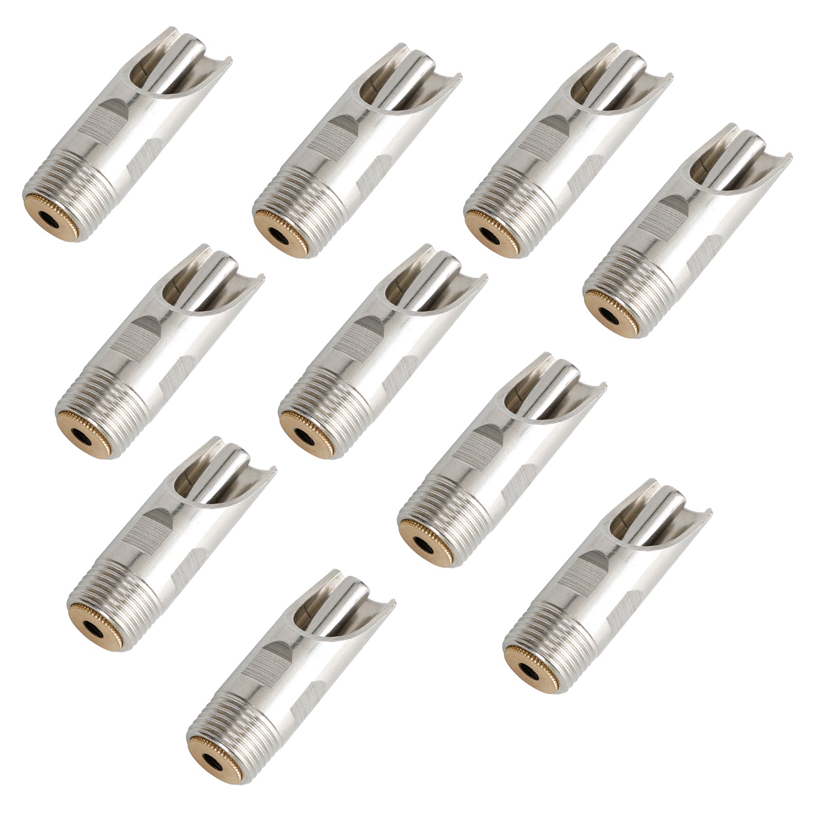 10Pc 1/2" Npt Pig Hog Nipple Drinker Automatic Waterer Feeder Stainless Steel Fedex Express