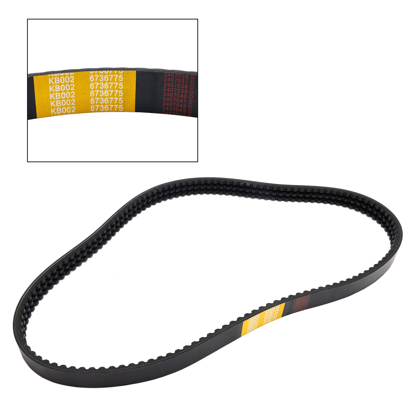 6736775 Drive Belt For Bobcat Loader 753 S130 S150 S160 S175 S185 S205 T140