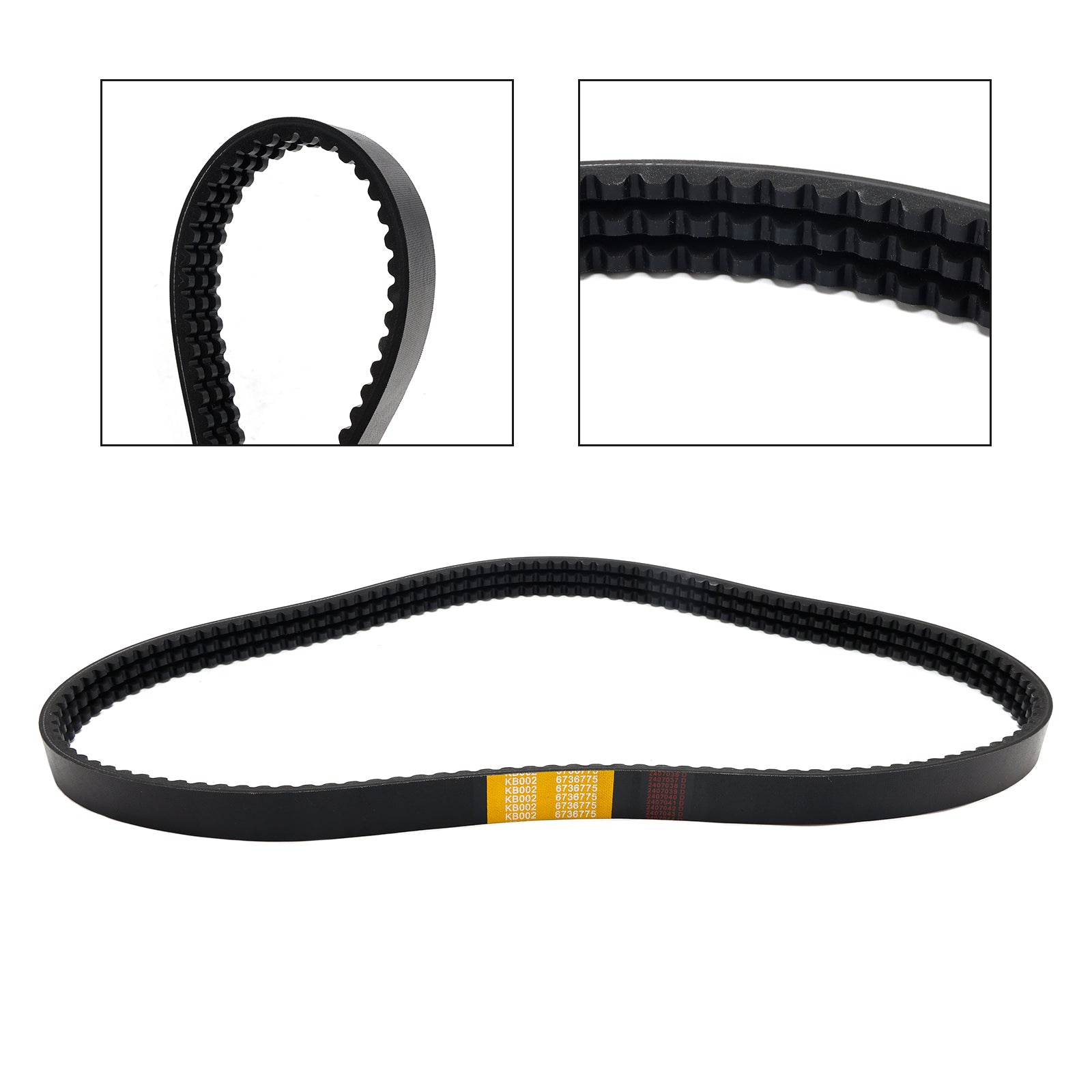 6736775 Drive Belt For Bobcat Loader 753 S130 S150 S160 S175 S185 S205 T140