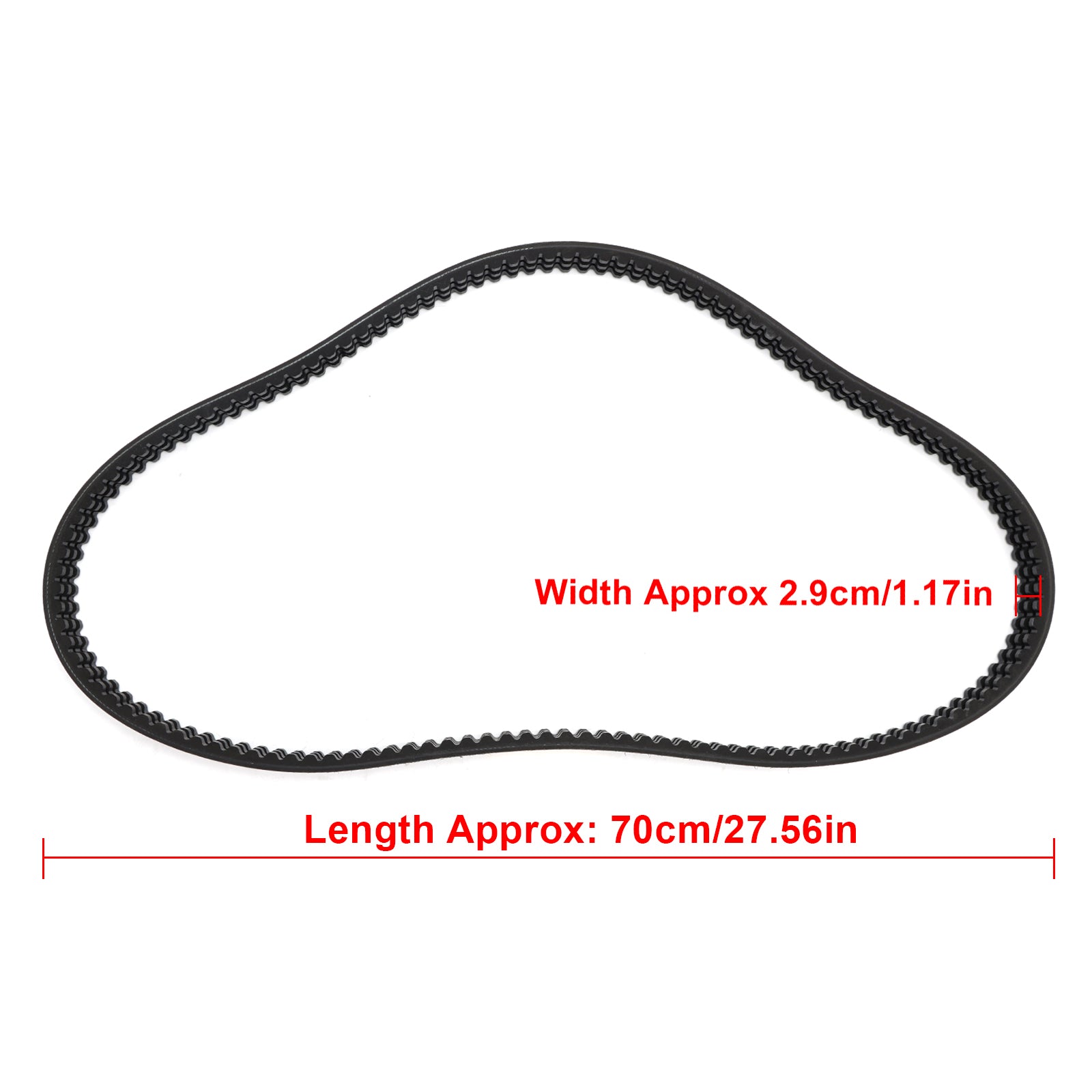 6736775 Drive Belt For Bobcat Loader 753 S130 S150 S160 S175 S185 S205 T140