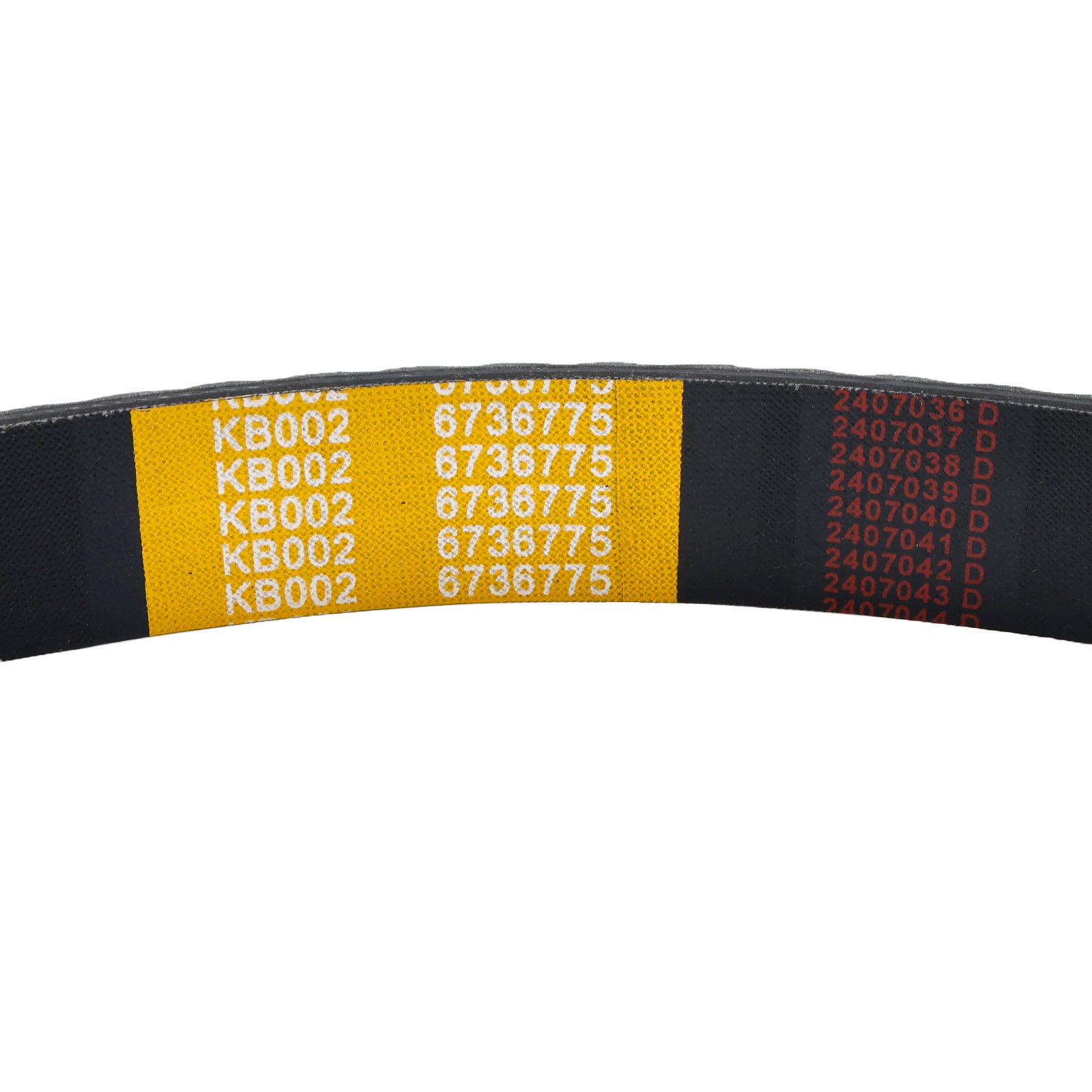 6736775 Drive Belt For Bobcat Loader 753 S130 S150 S160 S175 S185 S205 T140