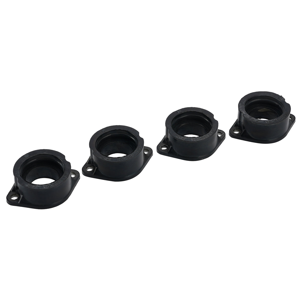 1981-1982 16065-1135 Kawasaki KZ1000 KZ1100 Intake Manifold Boots kit 4 PCS