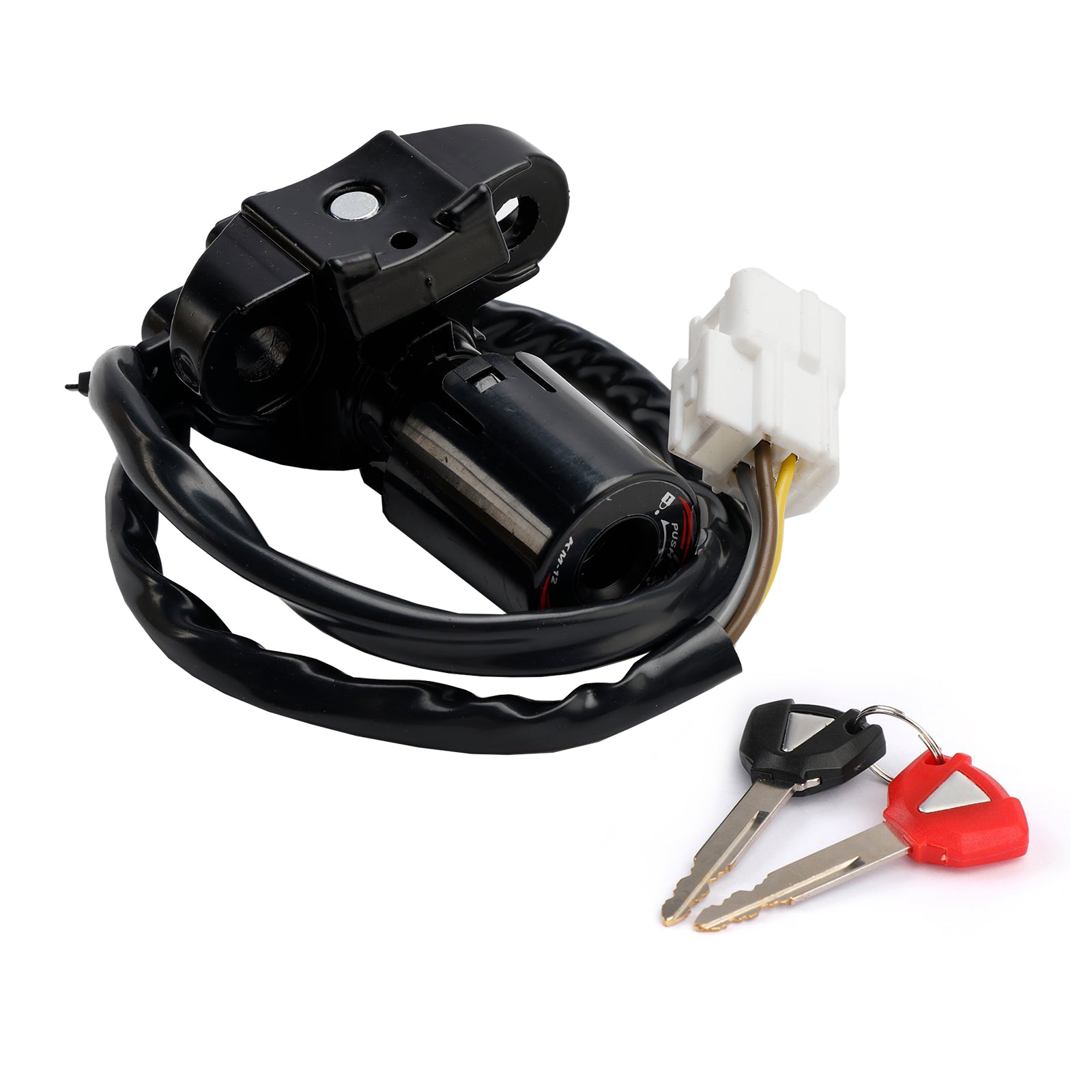 Ignition Switch w/keys Fit for Kawasaki ZX 6R 10R 14R Ninja 400R ER6N ER6F 11-19 Generic