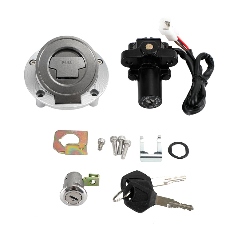 Ignition Switch Lock & Fuel Gas Cap Key Set For Yamaha YZF R1 R6 MT-01 Generic