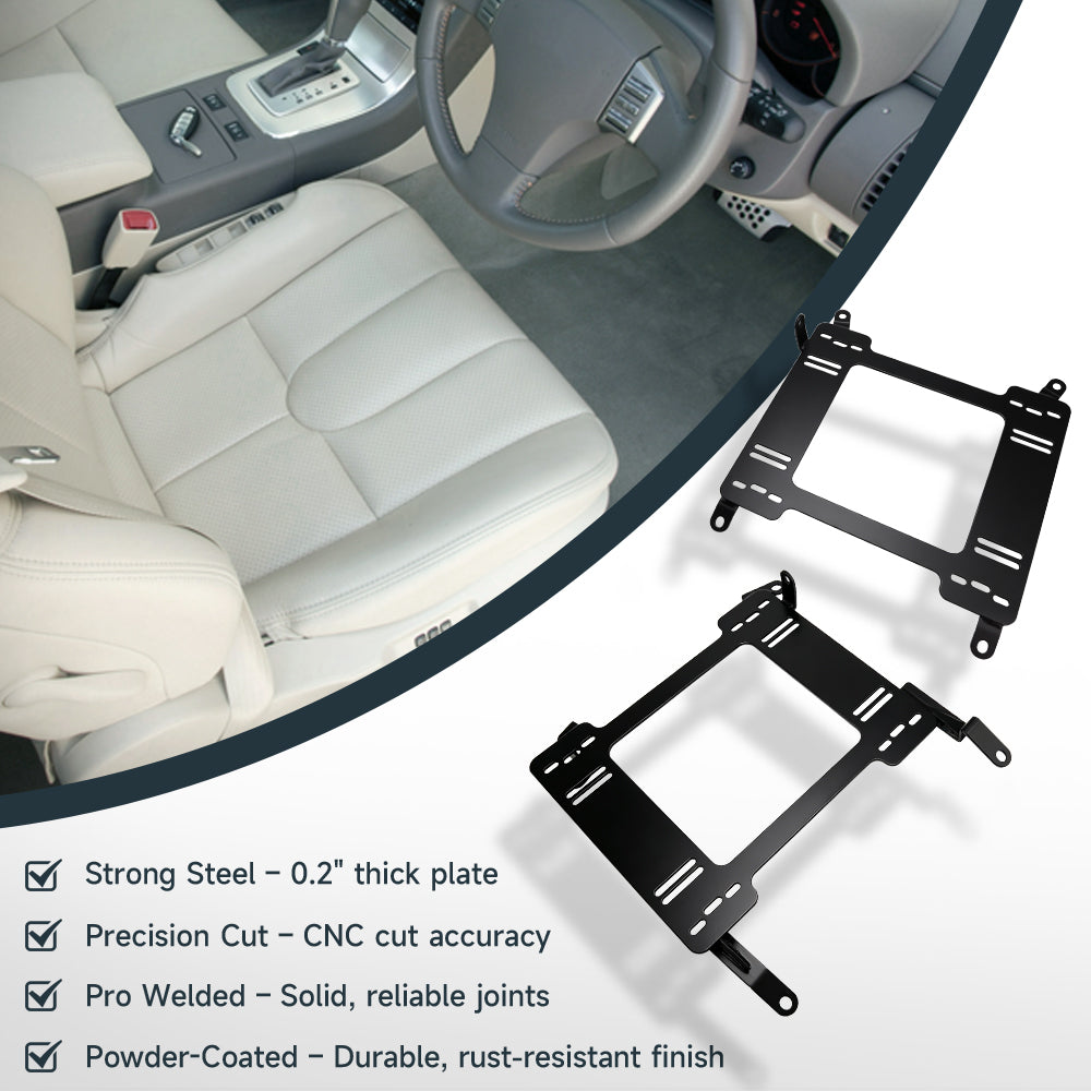 2003-2006 Infiniti G35 2X Low Profile Bracket Rail Seat Brackets Adapter