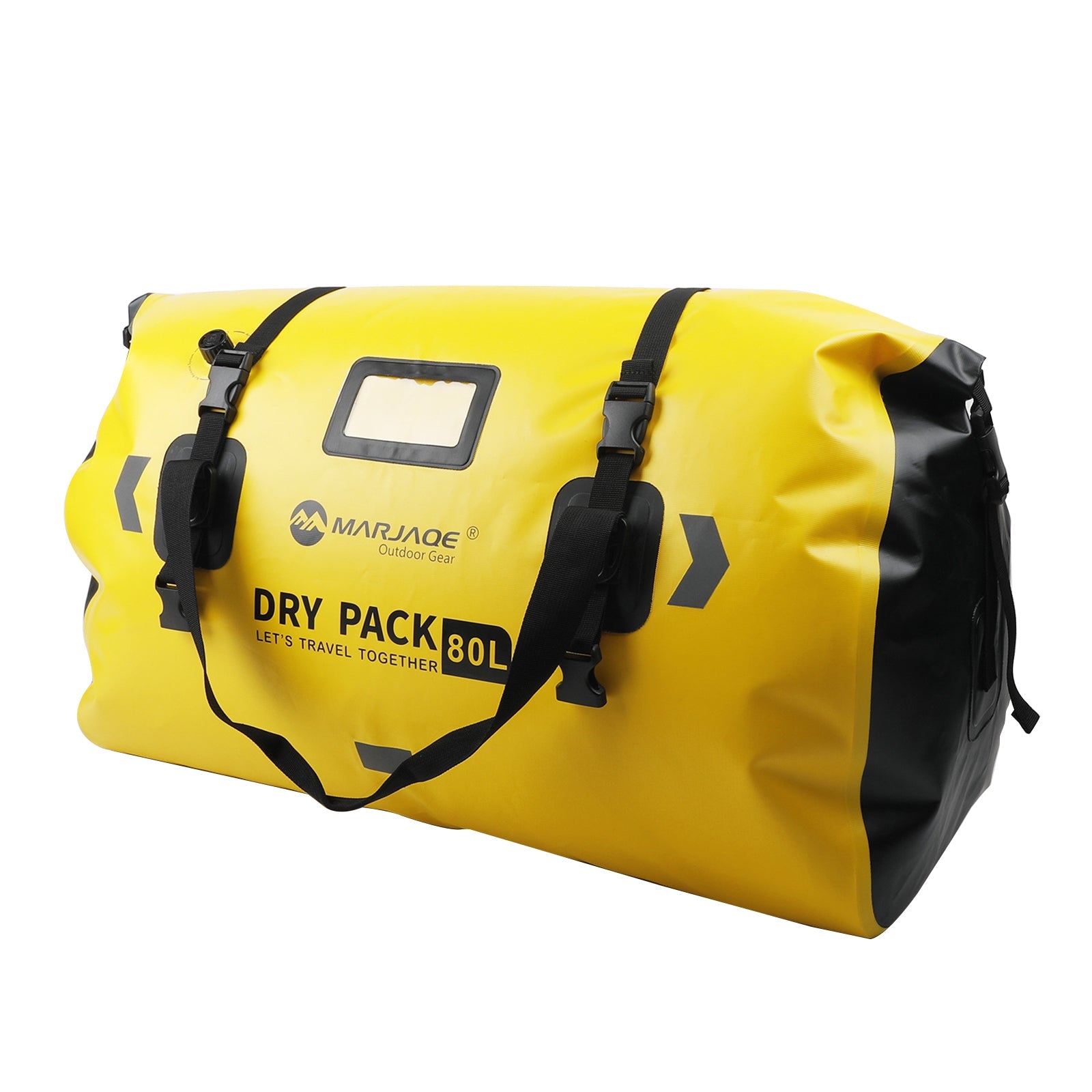 Universal Saddlebag Side Storage Tail Bag Pu Luggage 50L For Motorcycle YellowB