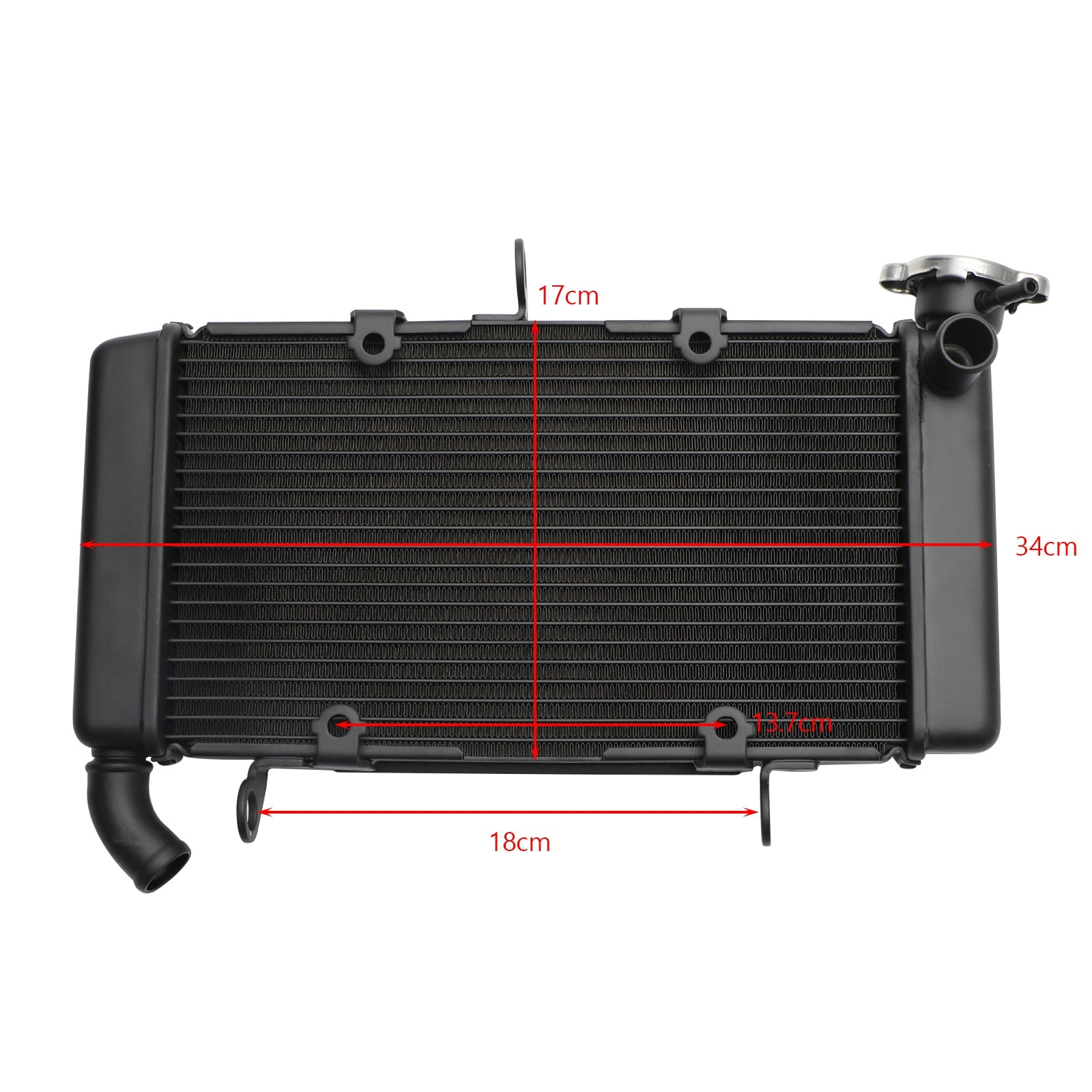 Honda CBR500R CBR 500 R 2019-2022 Aluminum Radiator Cooling Cooler