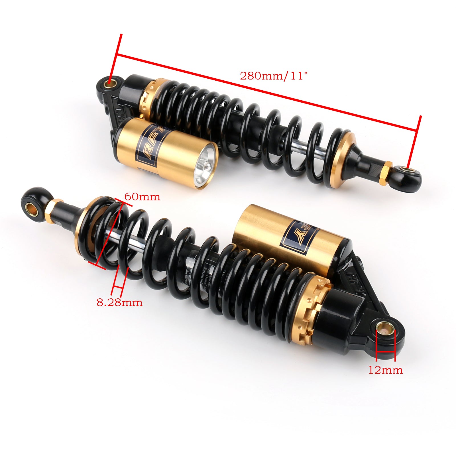 2013-2016 BMW R 1200GS Adv CNC Front Fork Tube Shock Boot Slider Cover Generic