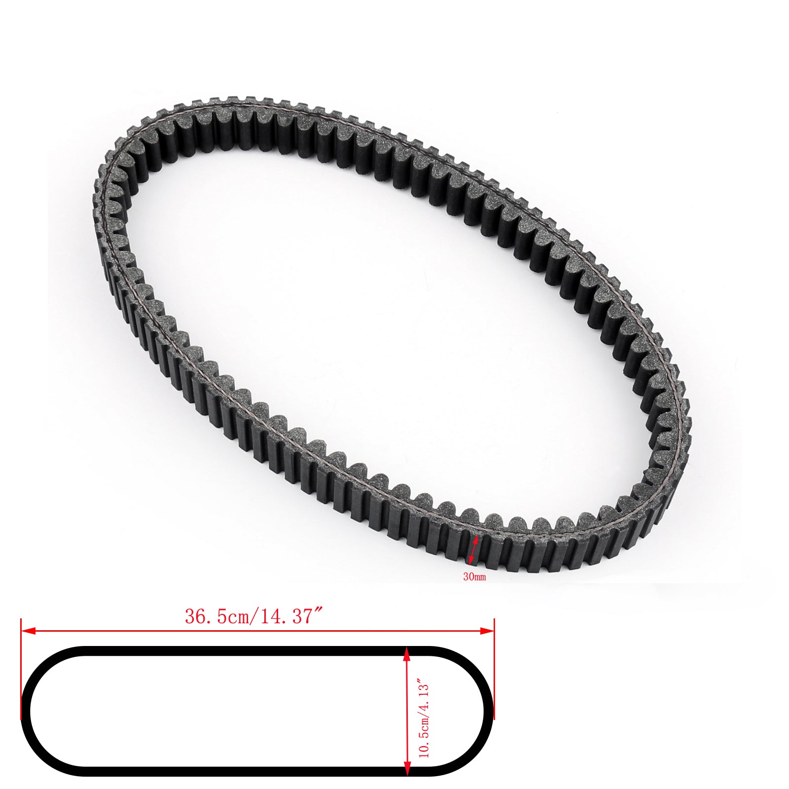 Arctic Cat 350/366/400/425/450/500 XC450 KYMCO MXU 375 0823-228 Drive Belt Generic