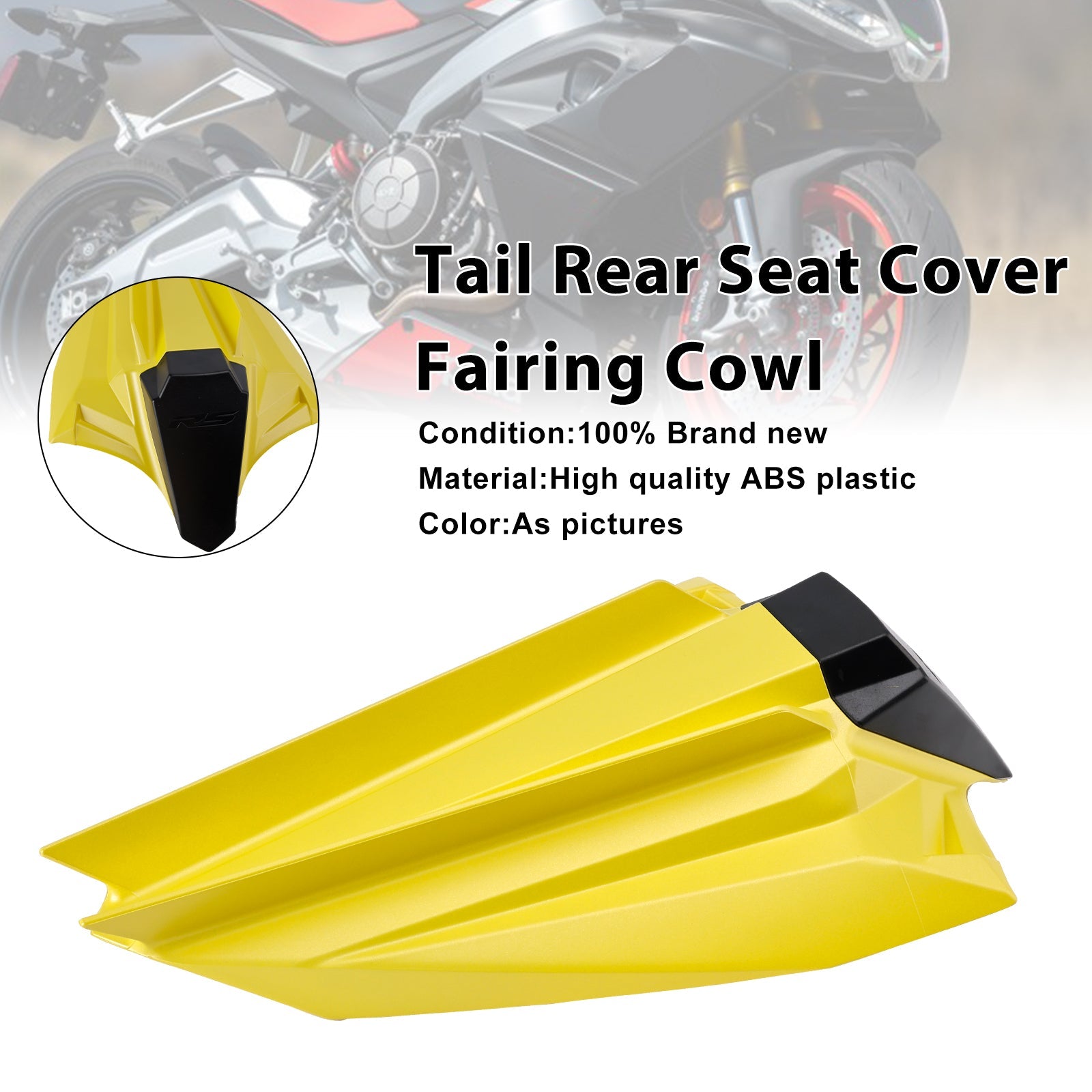2020-2024 Aprilia RS660 Tuono 660 Rear Seat Cover Fairing Cowl Generic