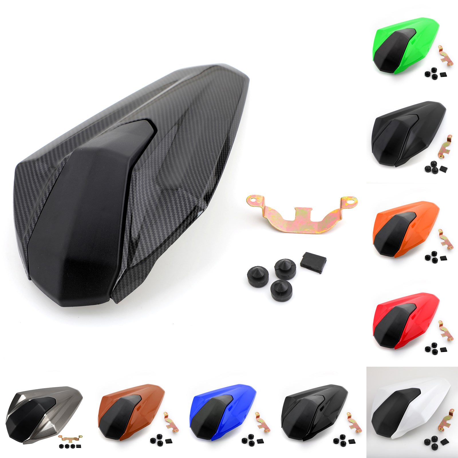 Passenger Rear Seat Cover Cowl For Kawasaki Ninja 400 / Ninja 400 ABS 202018 Generic