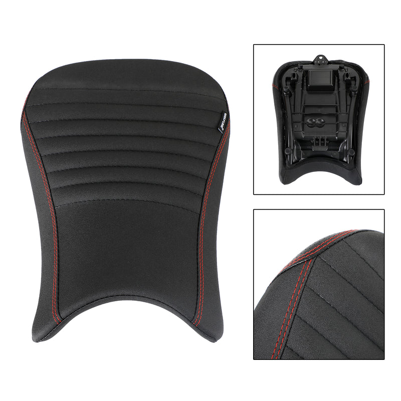 Bmw S1000Rr 2019-2022 2020 2021 Cojín Del Conductor Del Asiento Delantero Raider Pu Rojo