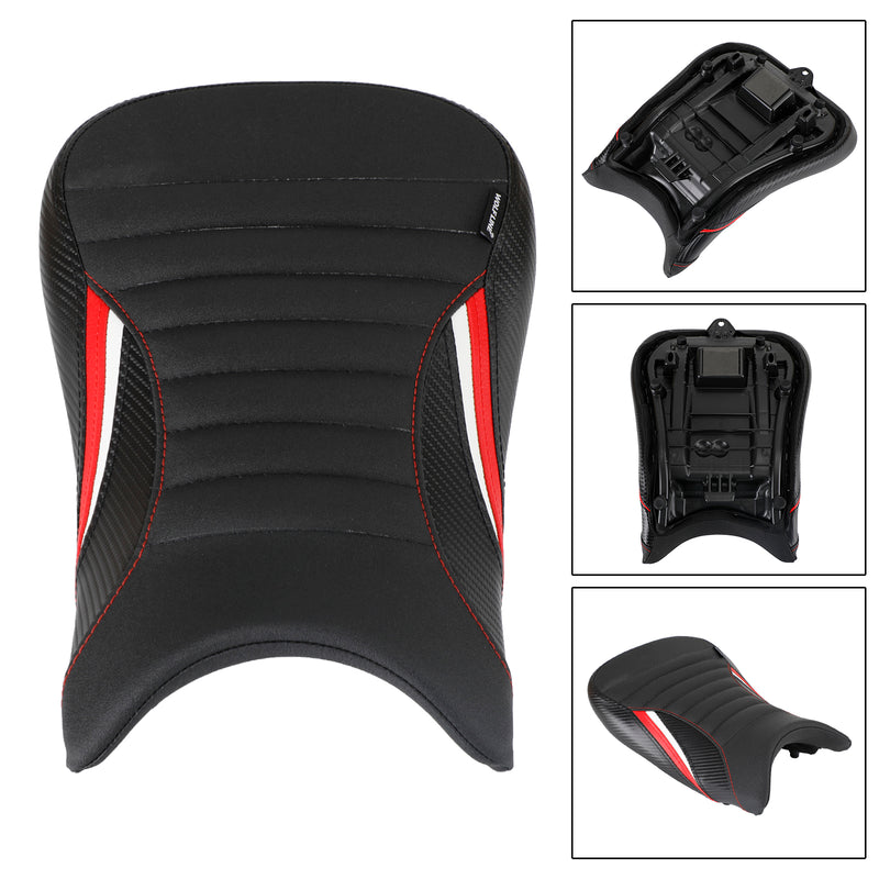 Bmw S1000Rr 2019-2022 2020 2021 Cojín Del Conductor Del Asiento Delantero Raider Pu Rojo