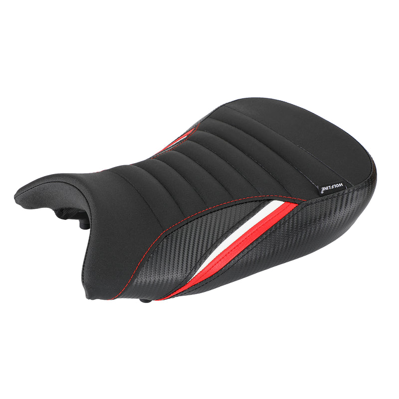 Bmw S1000Rr 2019-2022 2020 2021 Cojín Del Conductor Del Asiento Delantero Raider Pu Rojo